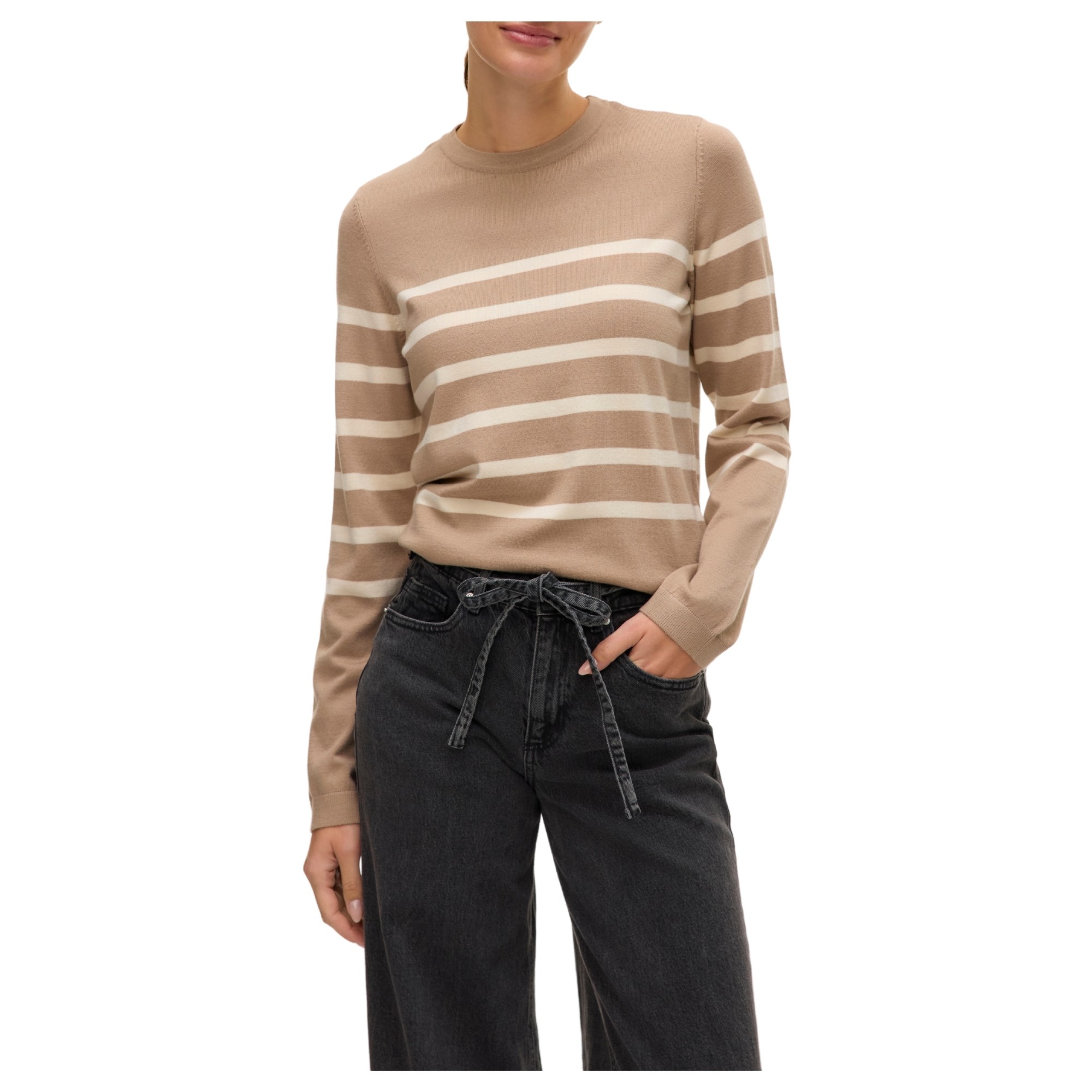 VERO MODA Megztinis moterims, Ruda, Saba 1