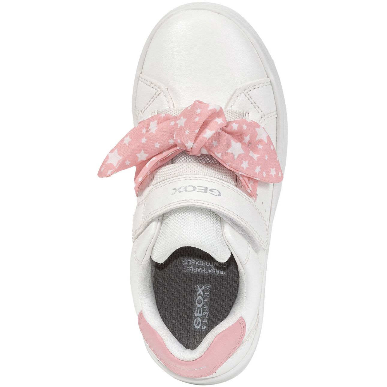 GEOX Sportiniai bateliai mergaitėms, Balta, DJROCK SPORT SHOES 5