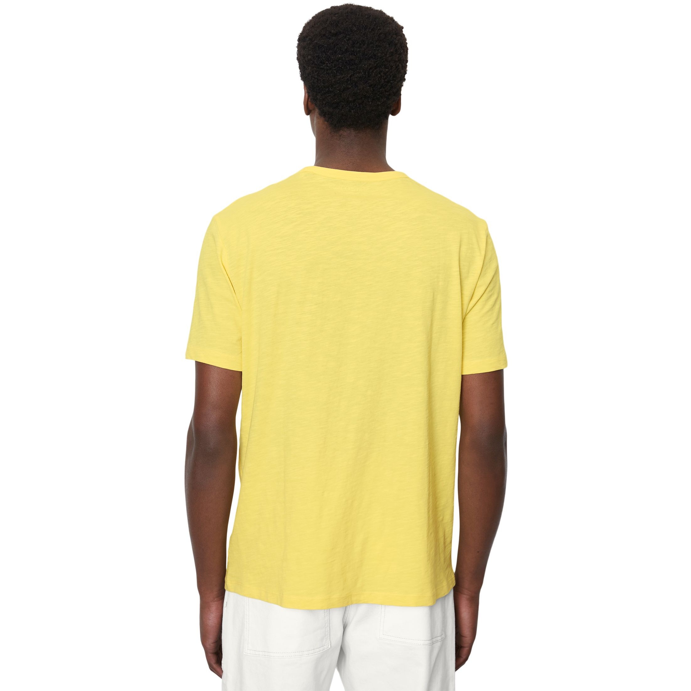 MARC O'POLO Marškinėliai vyrams, Geltona 3
