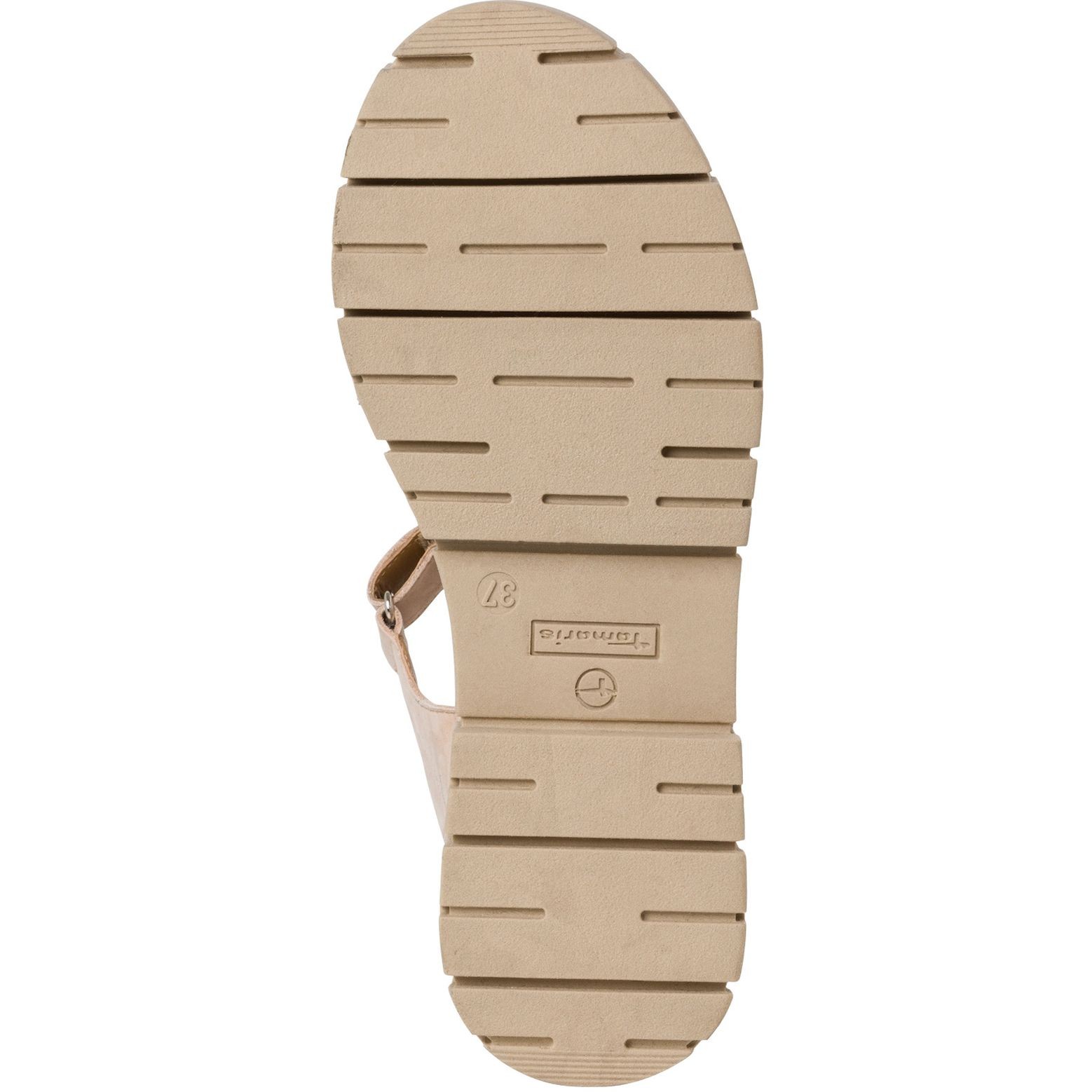 TAMARIS Basutės moterims, Smėlio, Sandals 5