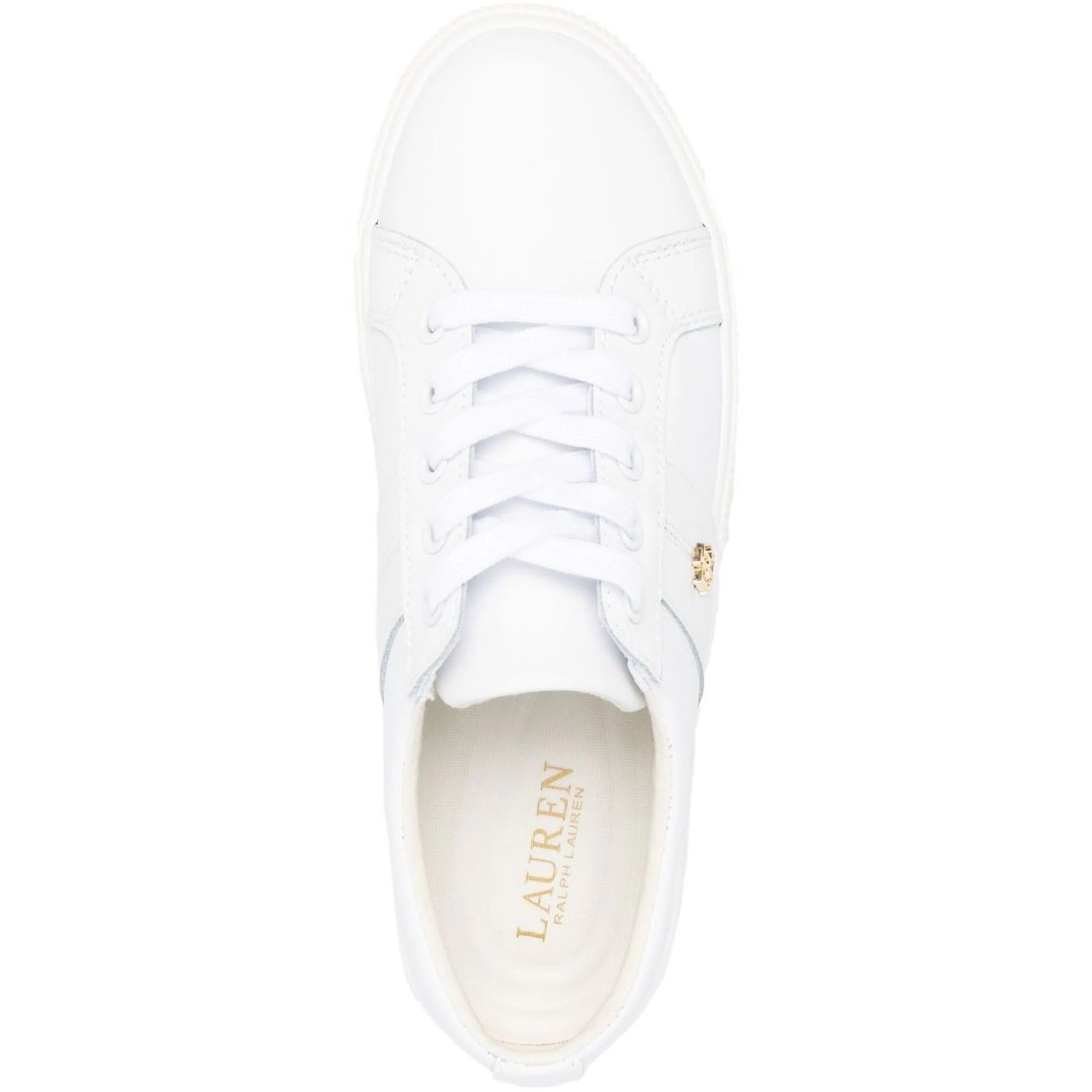 LAUREN RALPH LAUREN Sportiniai bateliai moterims, Balta, Janson ii sneakers 4