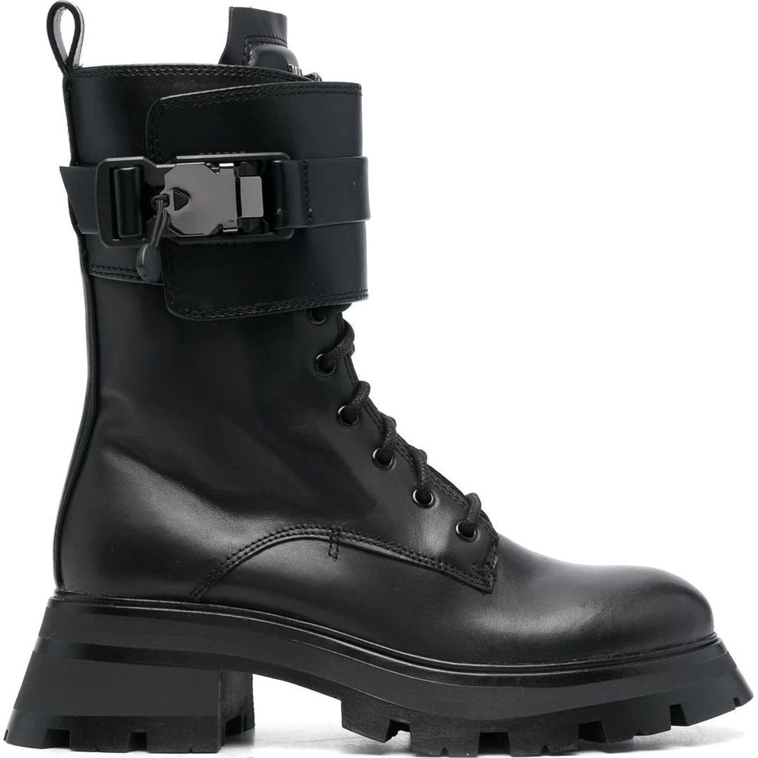 DKNY Aulinukai moterims, SAVA - COMBAT BOOT W 1