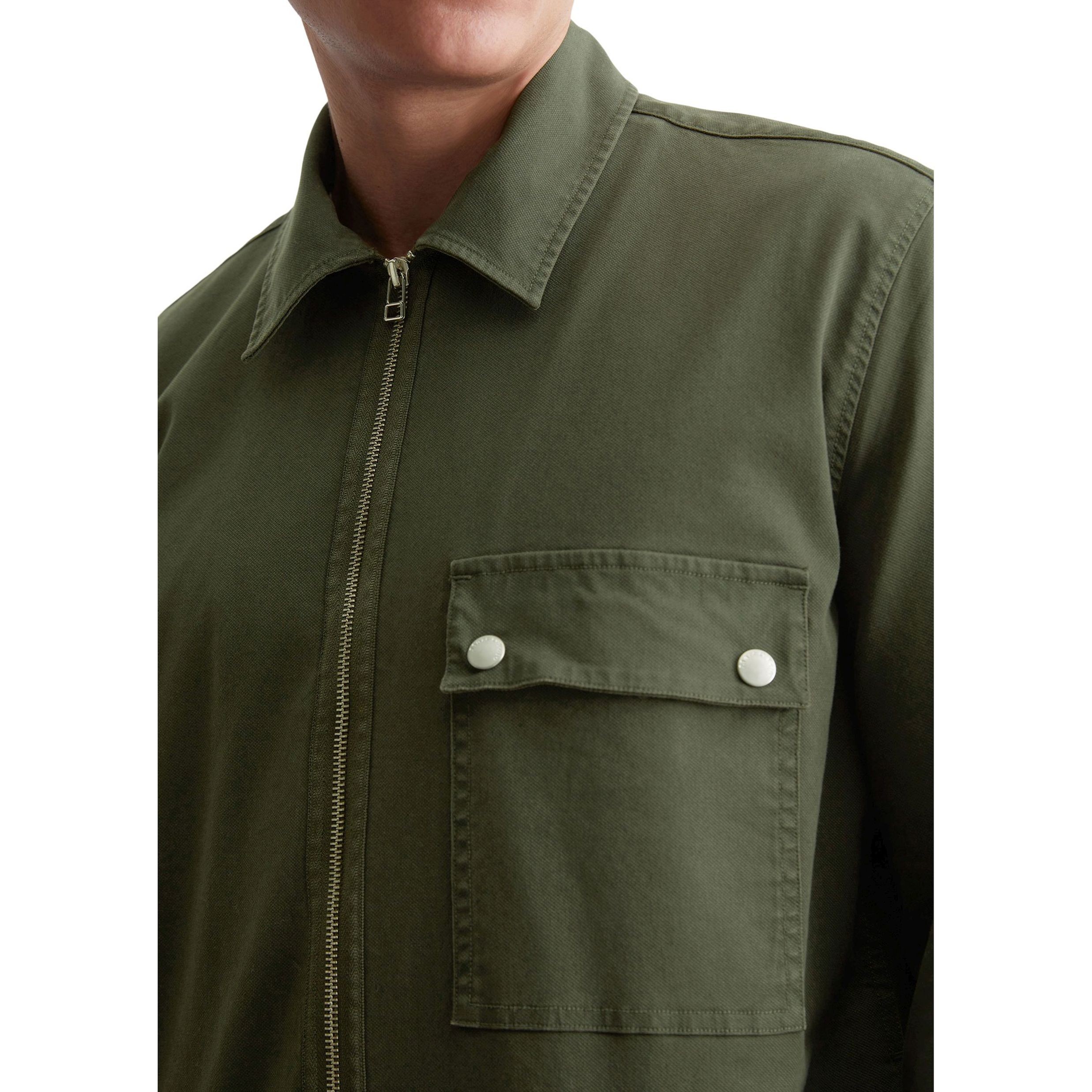 MARC O'POLO Marškiniai ilgomis rankovėmis vyrams, Žalia, Shirts lon 520010874150 4