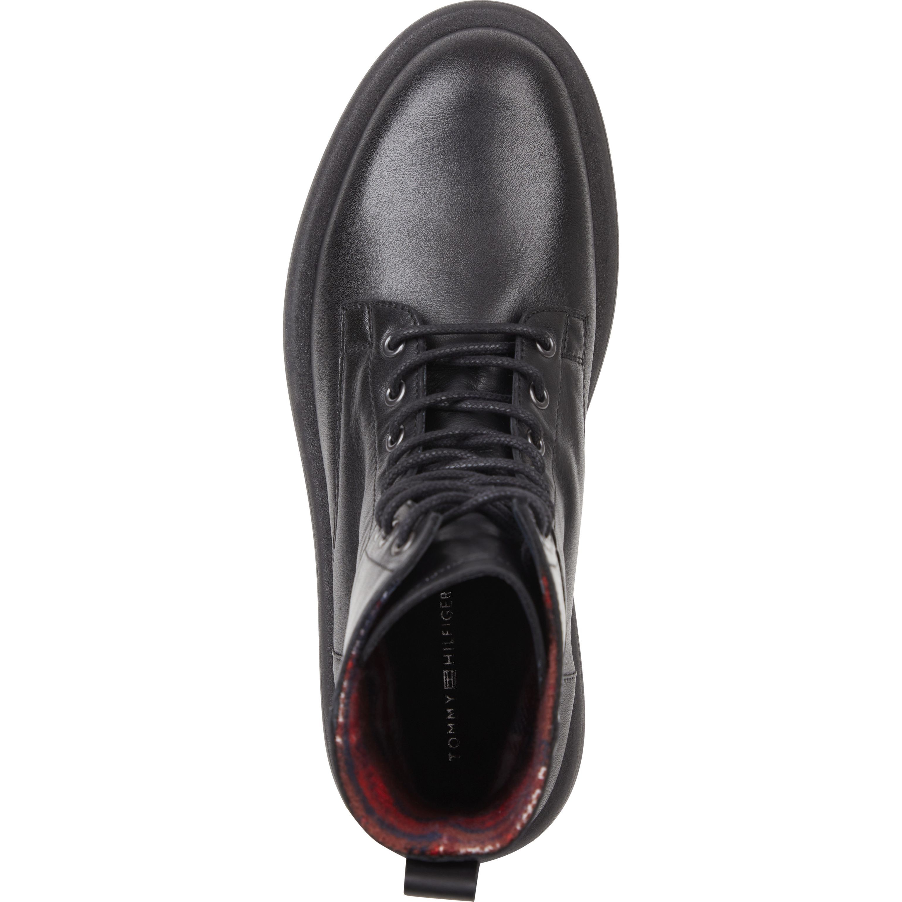 TOMMY HILFIGER Aulinukai vyrams, Juoda, Fashion high boot 3