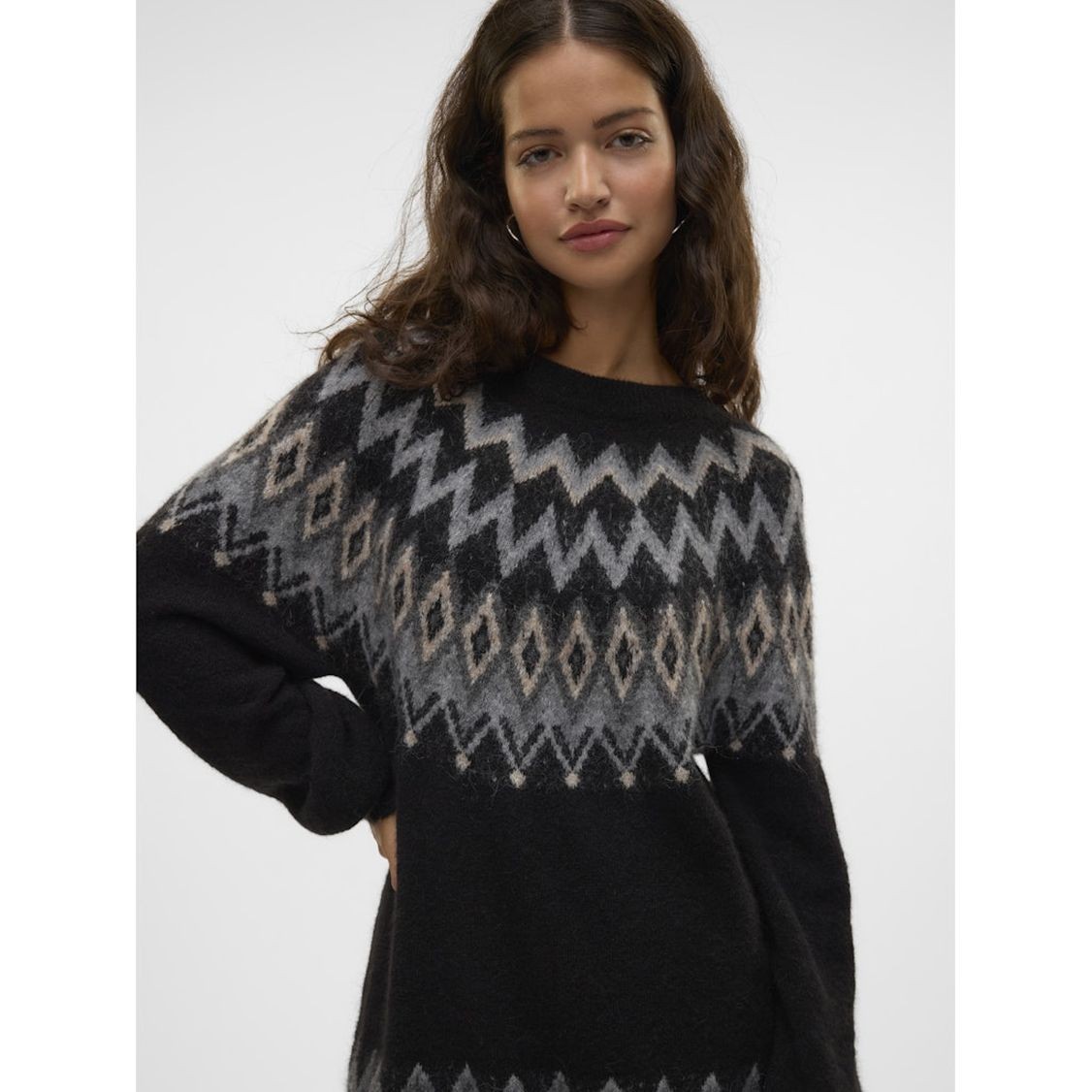 VERO MODA Megztinis moterims, Marga, Visti o-neck pullover 5