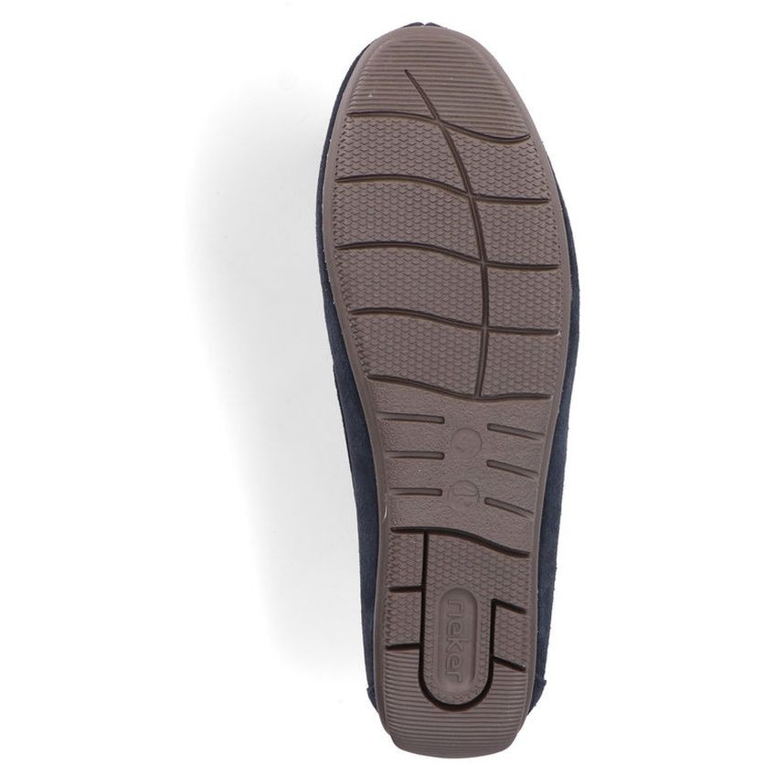 RIEKER Mokasinai vyrams, Mėlyna, MOCASINS 14