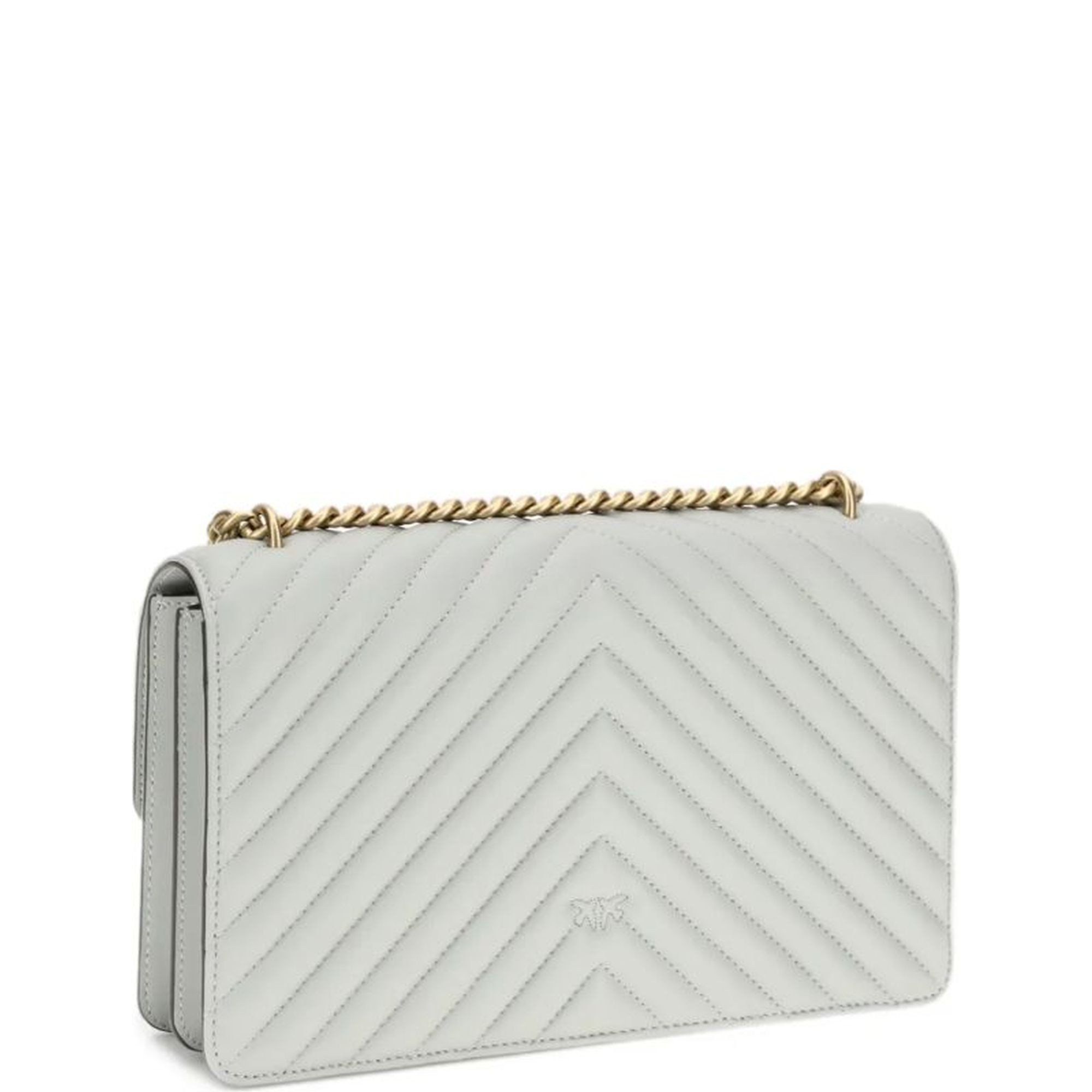 PINKO Rankinė per petį moterims, Mėlyna, Love one classic dc bag 2