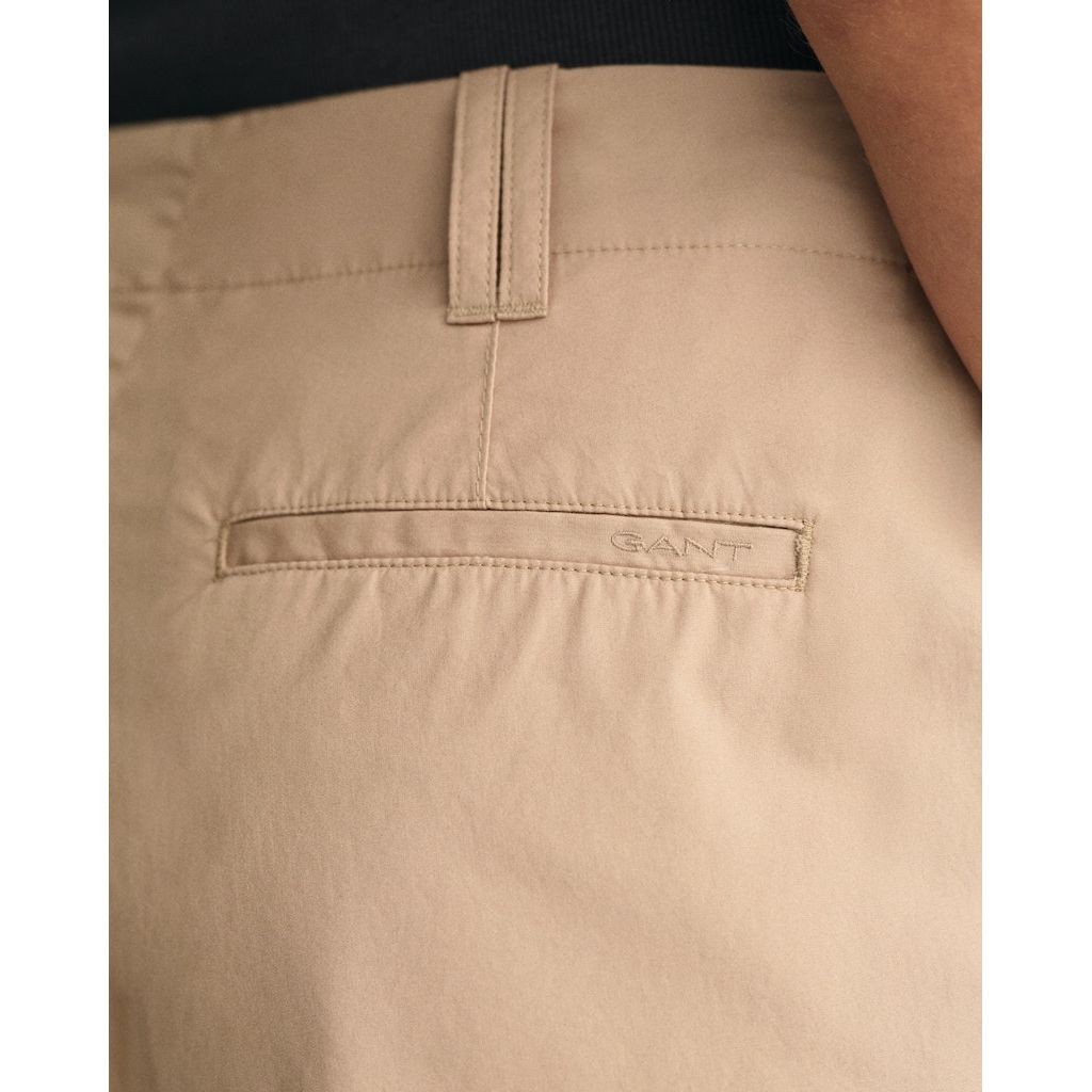 GANT Šortai moterims, Chaki, REL LIGHTWEIGHT CHINO SHORTS 4