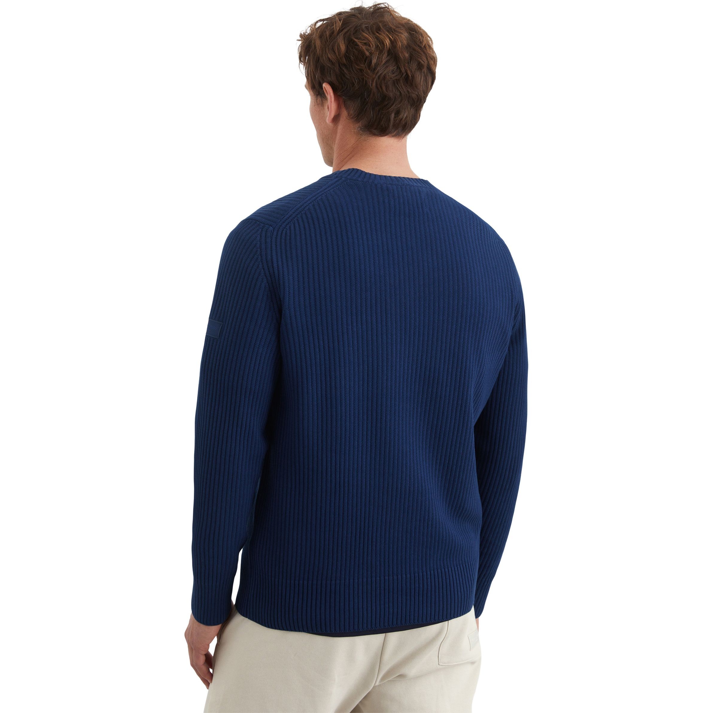 MARC O'POLO Megztinis vyrams, Mėlyna, Pullover 522502460206 3