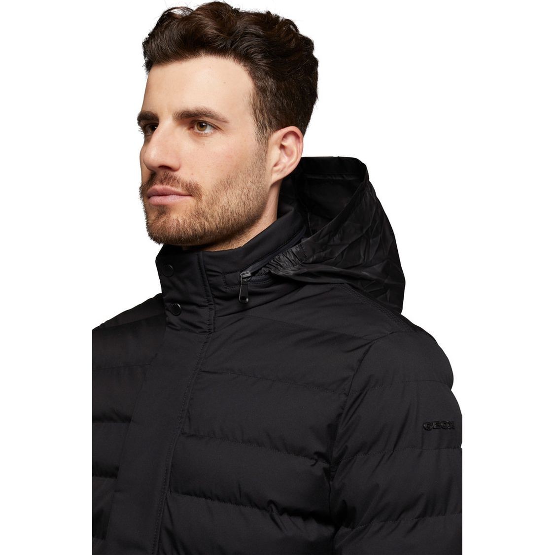 GEOX Striukė vyrams, Juoda, Hallson jackets 7