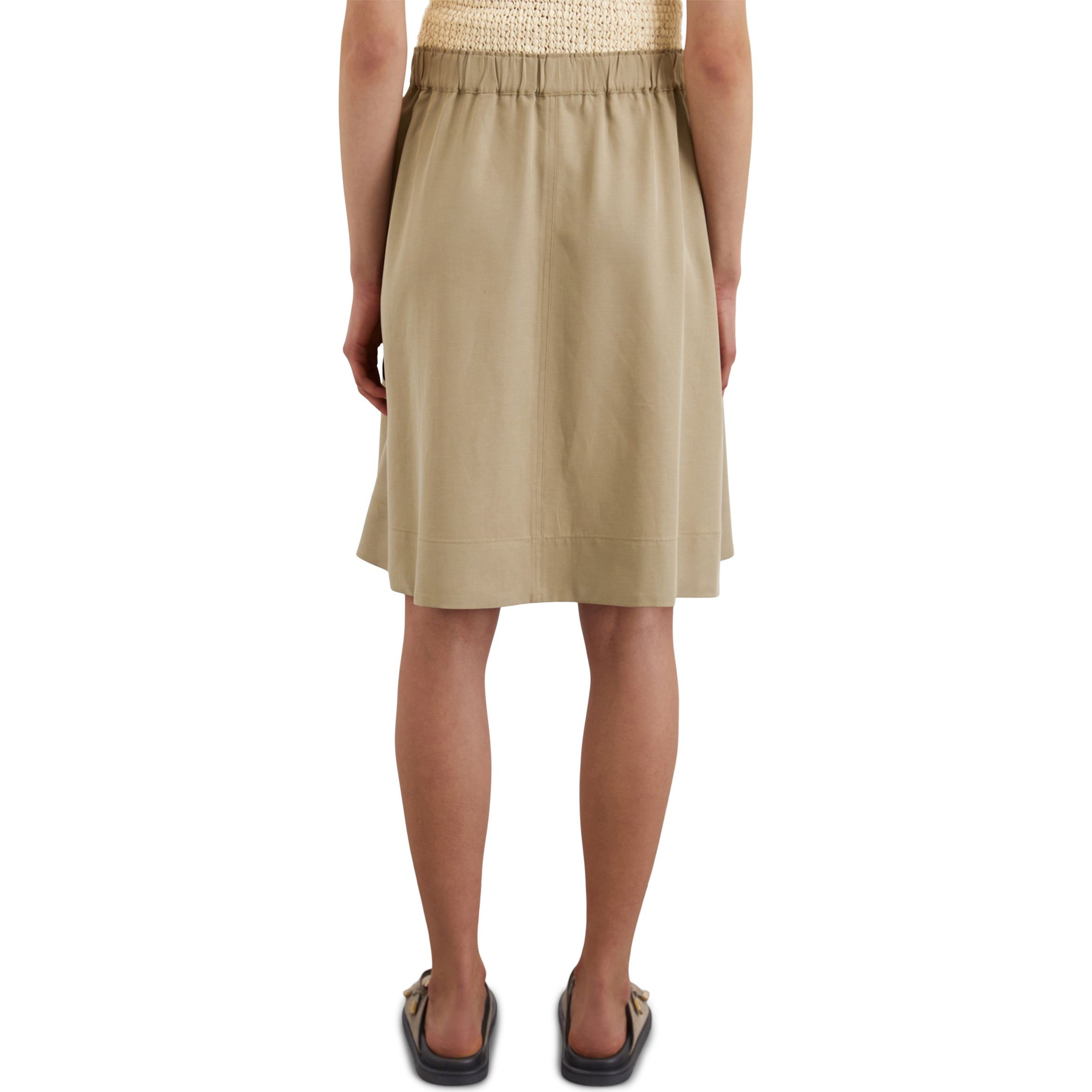 MARC O'POLO Midi sijonas moterims, Smėlio, Midi skirt 503084020167 3