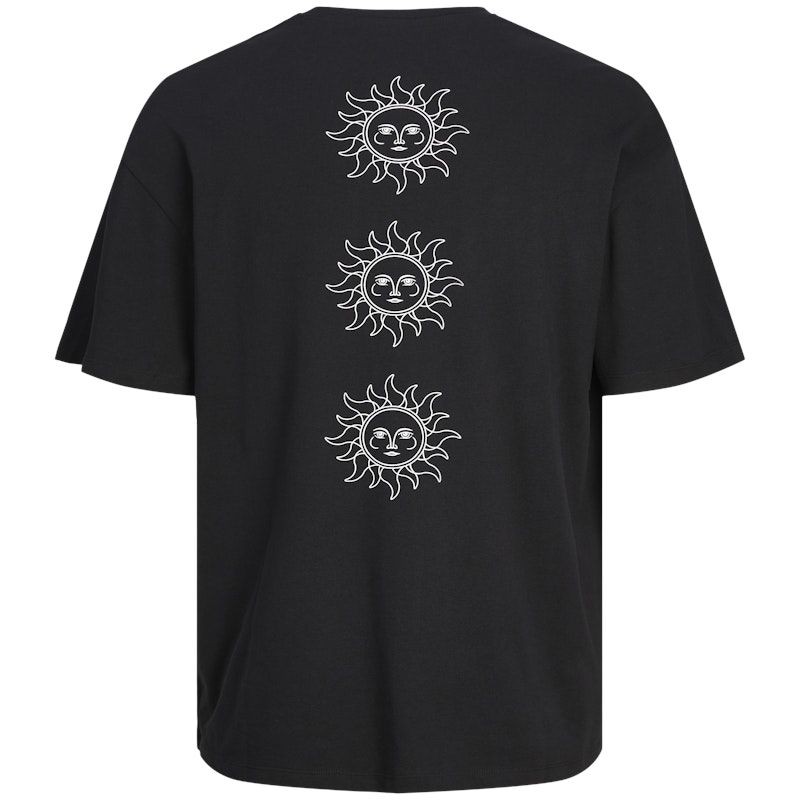 JACK & JONES Marškinėliai vyrams, Juoda, Mystic tee 2