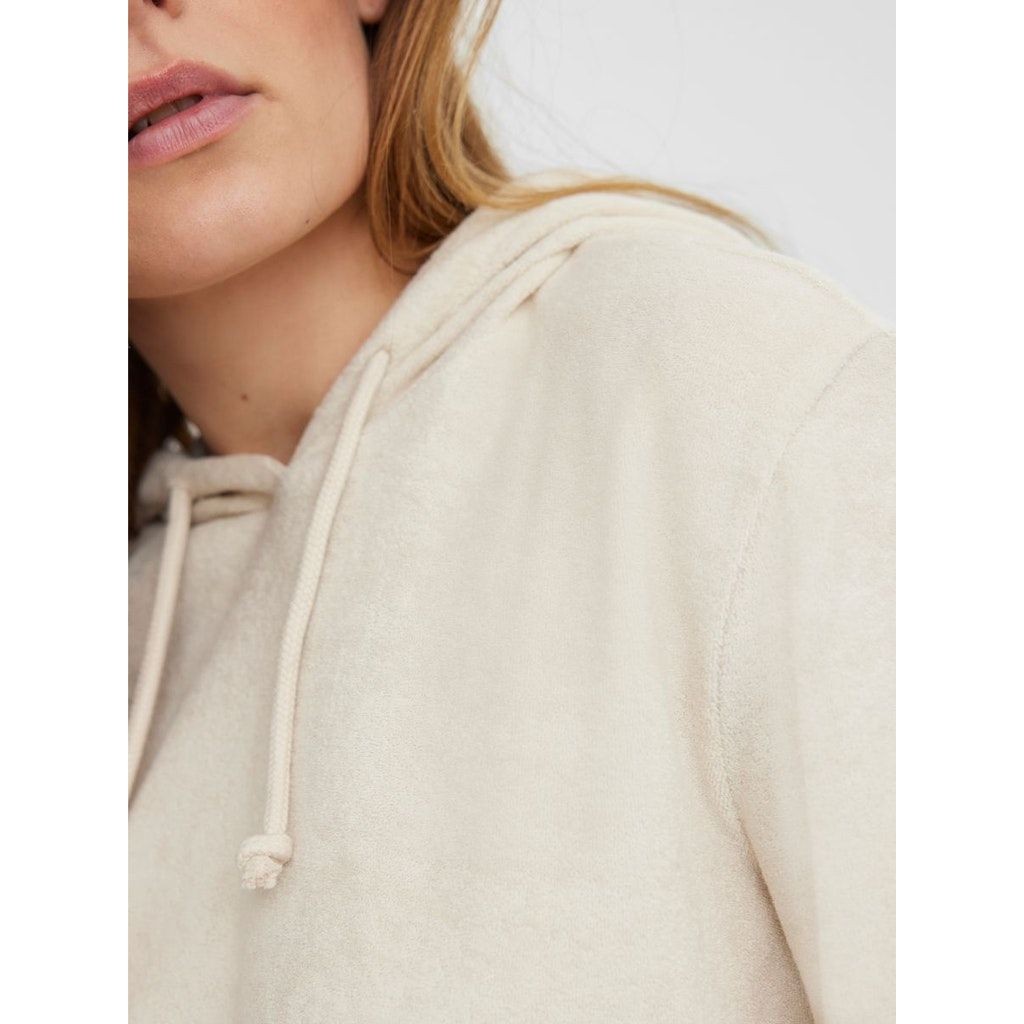 VERO MODA Palaidinės moterims, Pilka, VMTOPSY LS SHORT HOOD 5