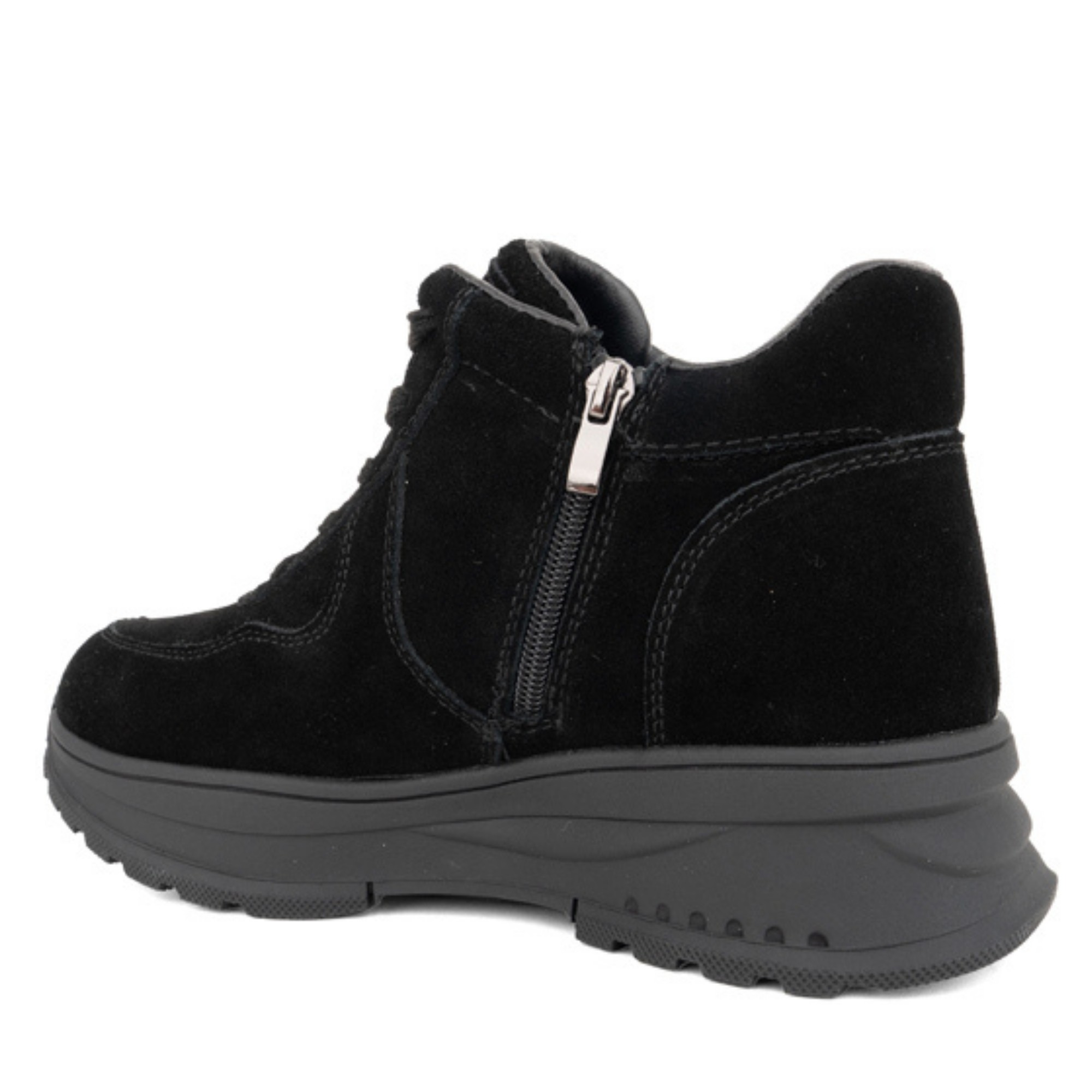 LA CONTE Pašiltinti aulinukai moterims, Juoda, Wm booties 3