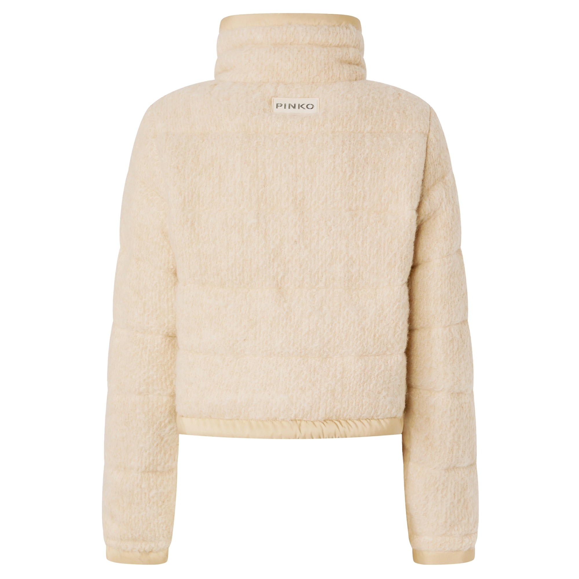 PINKO Striukė moterims, Smėlio, Raquel duvet 2