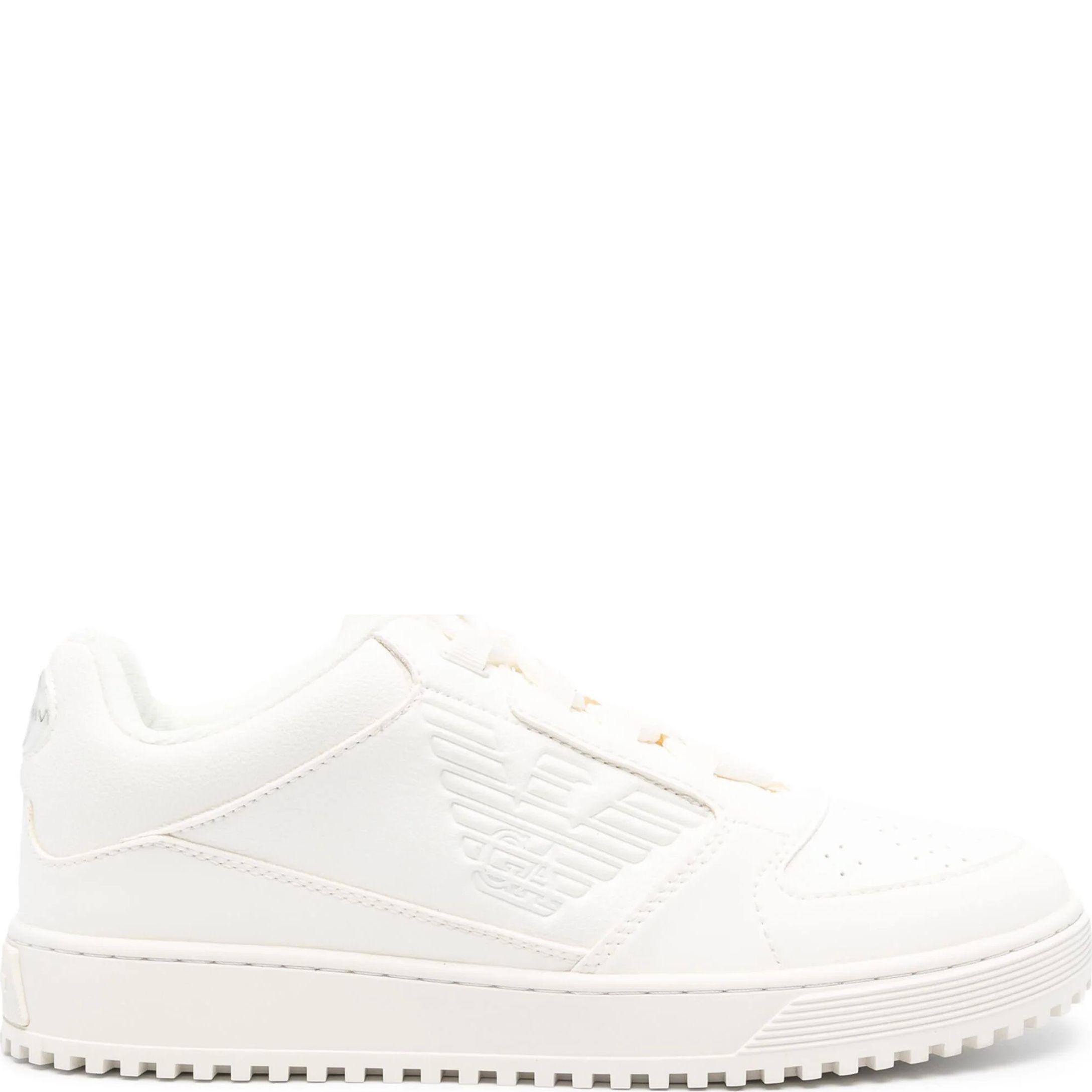 EMPORIO ARMANI Laisvalaikio bateliai vyrams, Balta, Sneaker 2