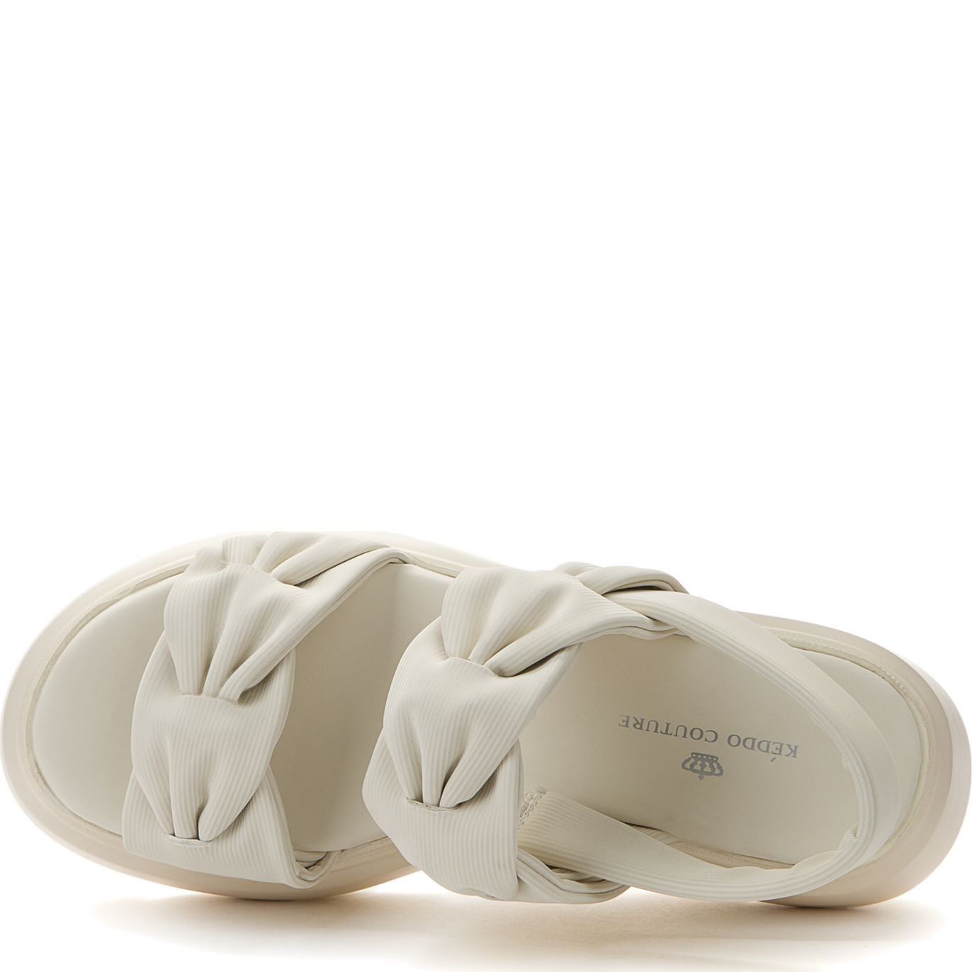 KEDDO Basutės moterims, Balta, SANDALS 4