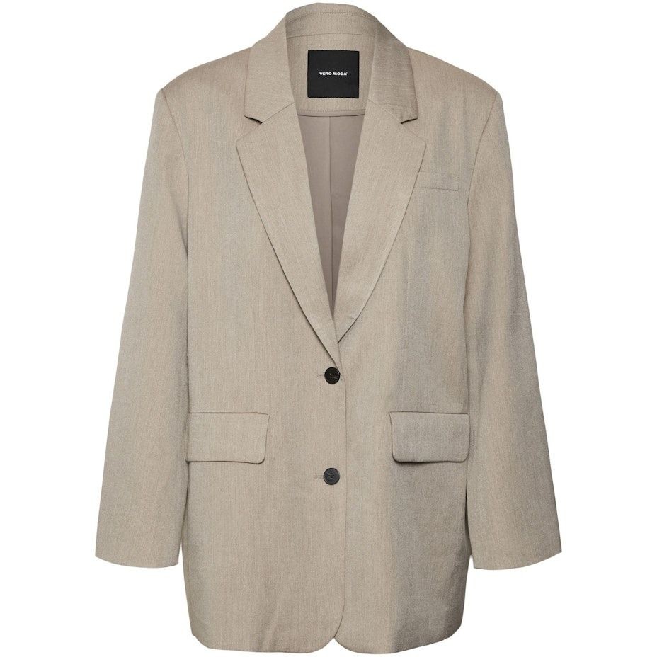 VERO MODA Švarkas moterims, Ruda, VMDAGNY LS OVERSIZED 1