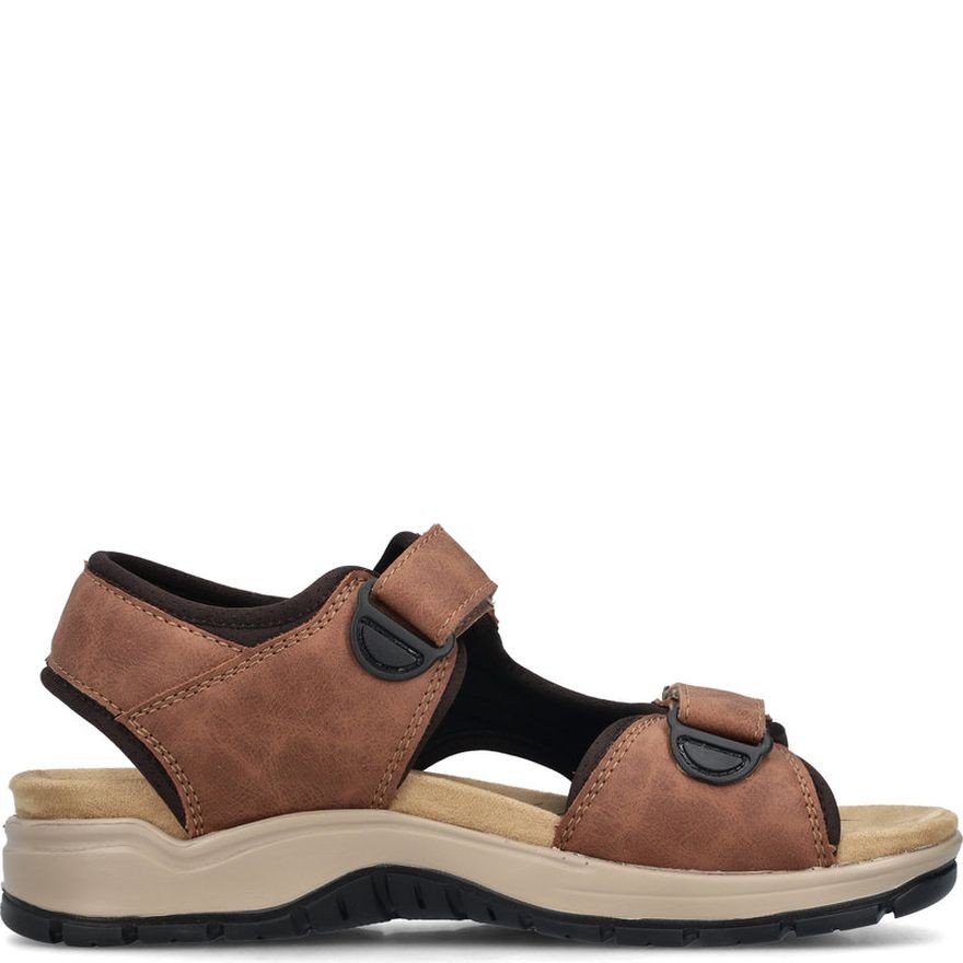 RIEKER Basutės vyrams, Ruda, Sandals 3