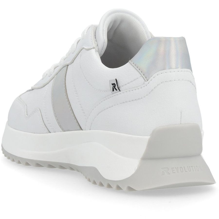 RIEKER Laisvalaikio bateliai moterims, Balta, LEISURE 5