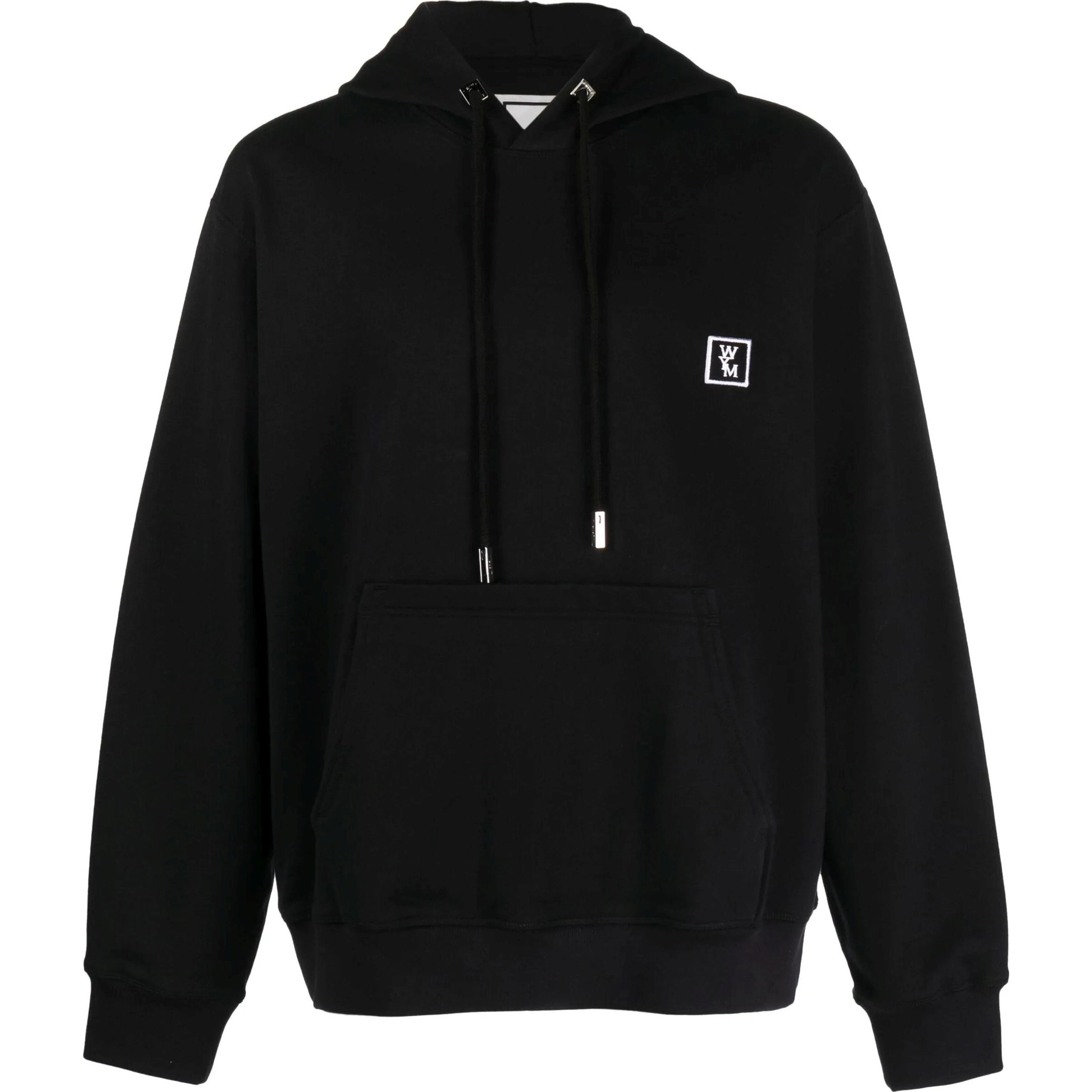 WOOYOUNGMI Džemperis vyrams, Juoda, Mens hoodies