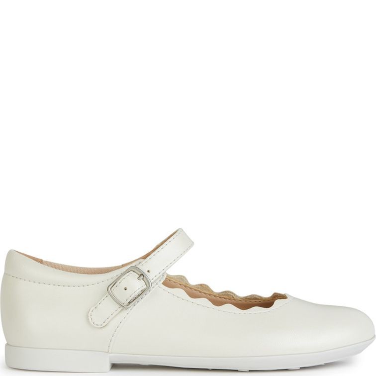 GEOX Balerinos mergaitėms, Balta,  plie' ballerina 1