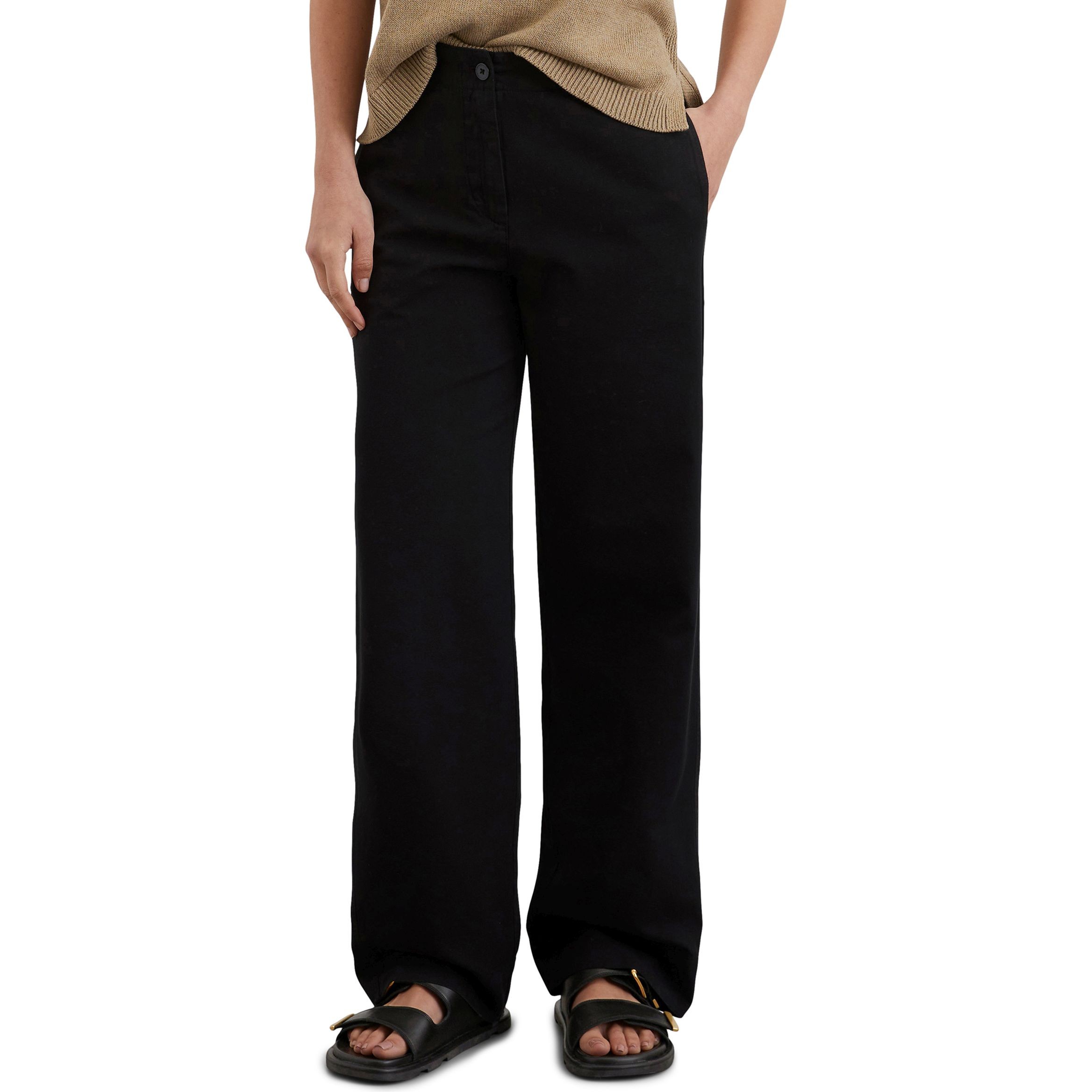 MARC O'POLO Kelnės moterims, Juoda, Pants M03134010063 2