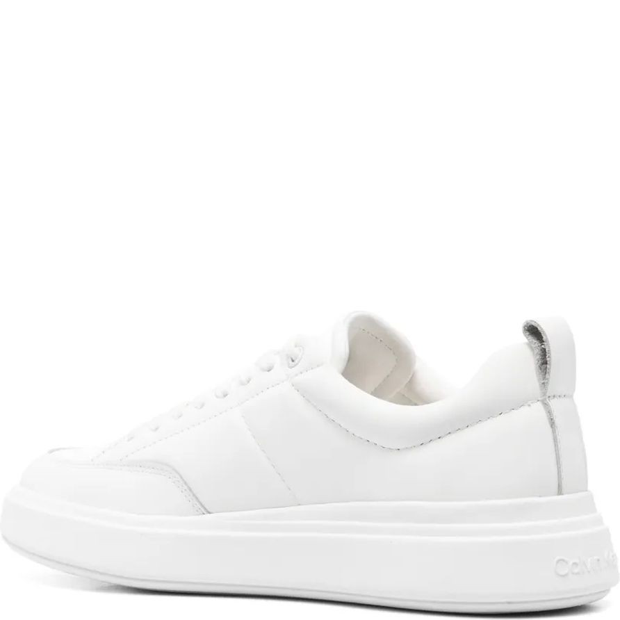 CALVIN KLEIN Laisvalaikio bateliai vyrams, Balta, Low top lace up knit sneaker 3