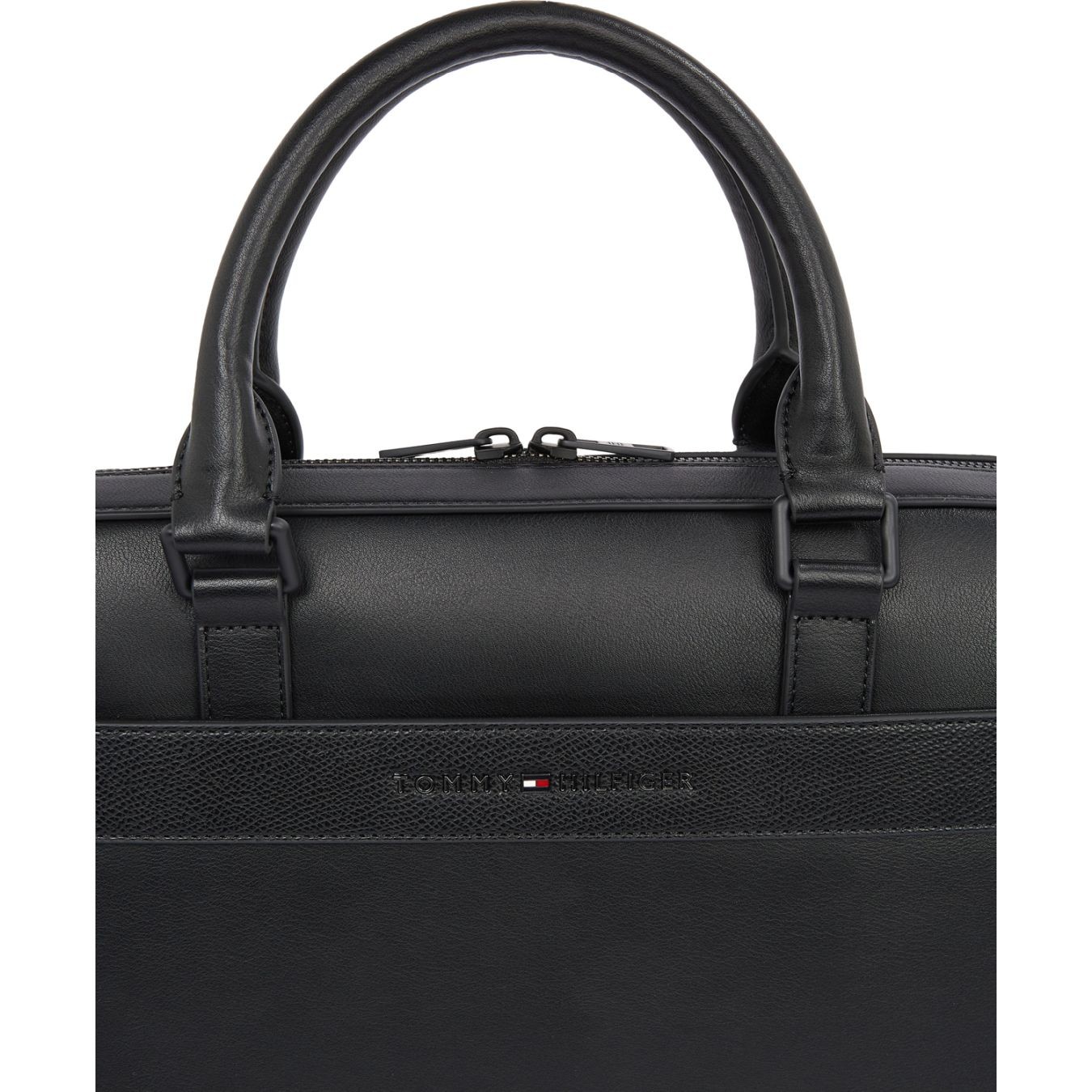 TOMMY HILFIGER Dėklas kompiuteriui vyrams, Juoda, Corp computer bag 4