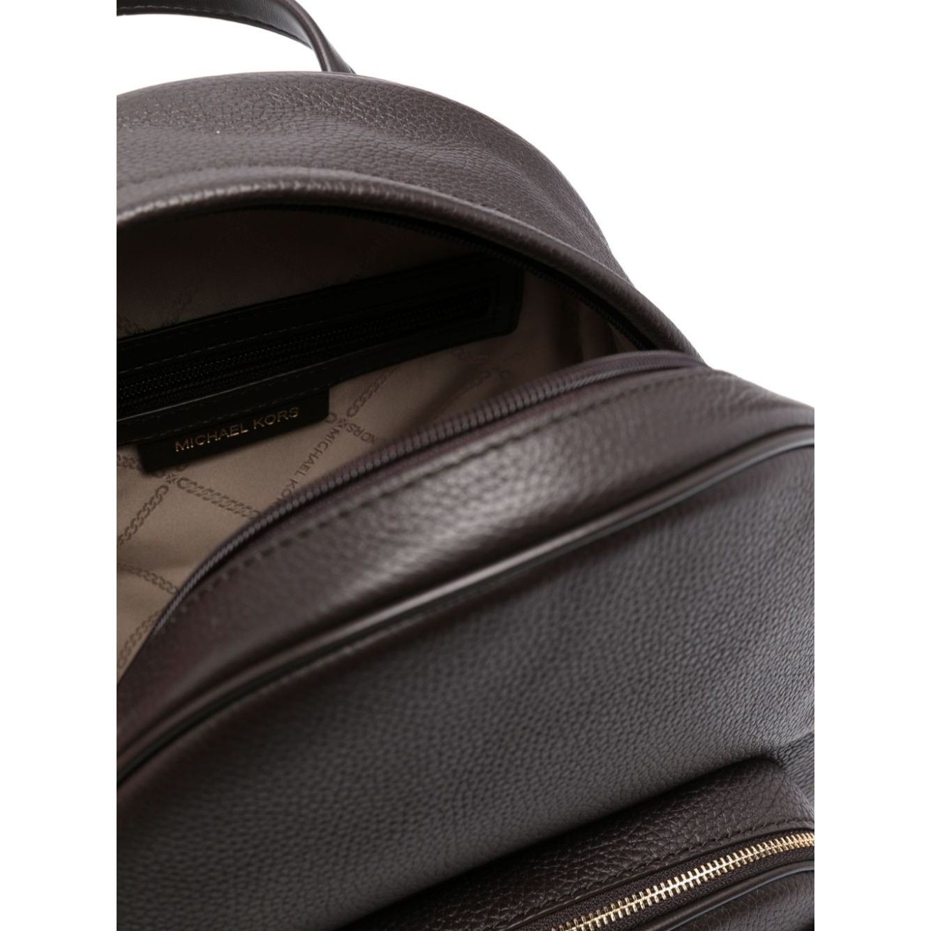 MICHAEL KORS Kuprinė moterims, Ruda, Logo-lettering backpack 4