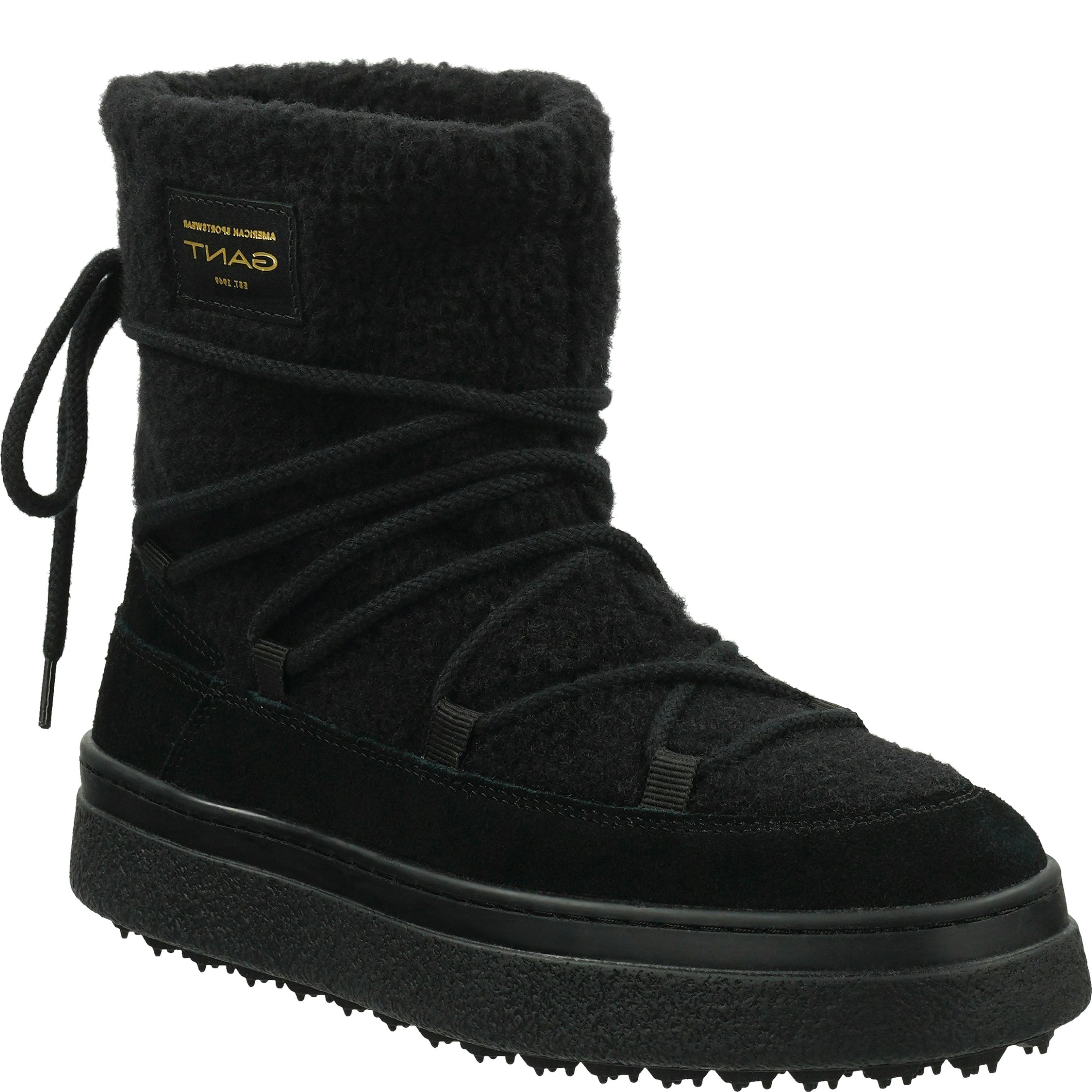 GANT Pašiltinti aulinukai moterims, Juoda, Snowhill wm booties 1