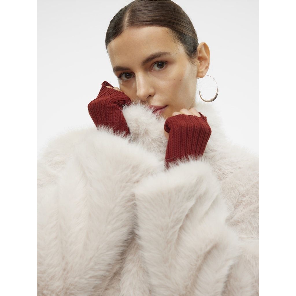 VERO MODA Kailiniai moterims, Rožinė, Monroe short jacket 3