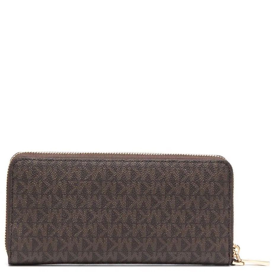 MICHAEL KORS Piniginė moterims, Ruda, Travel continental wallet 2