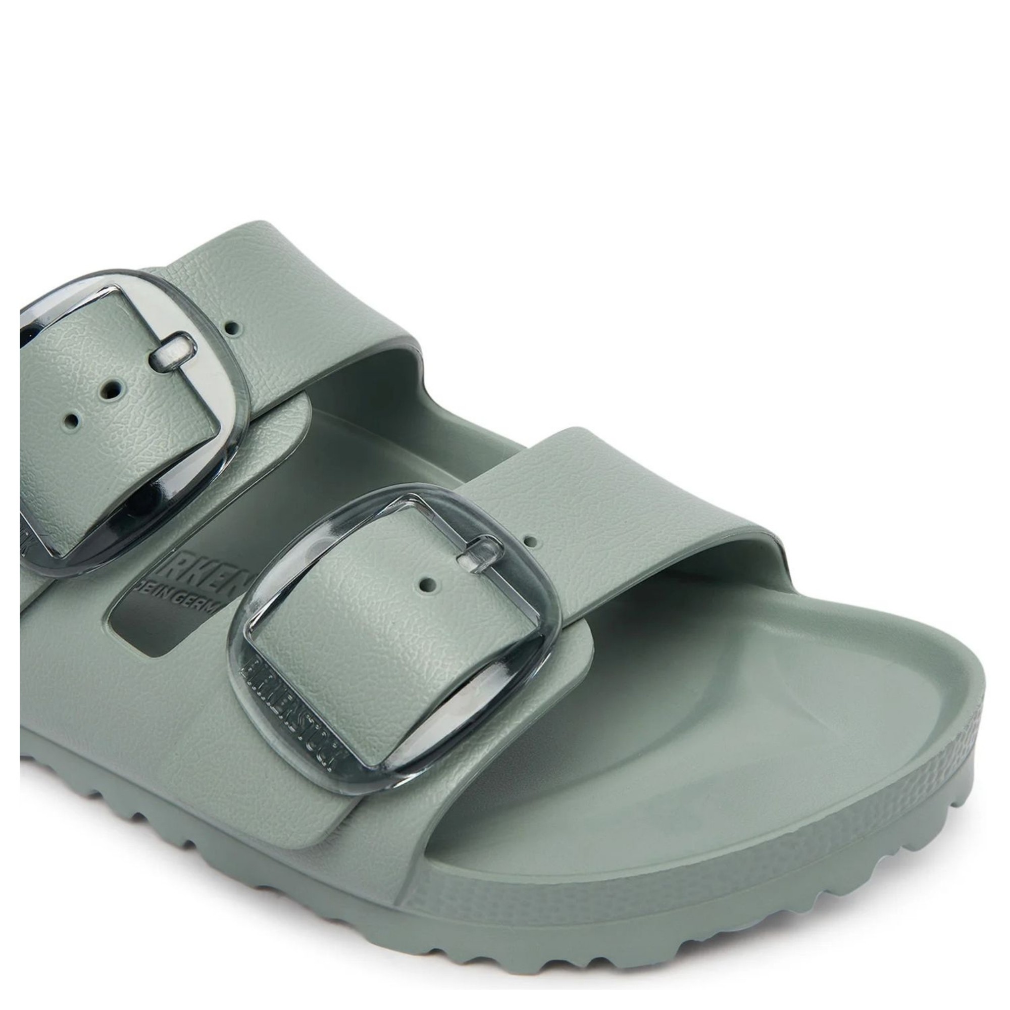 BIRKENSTOCK Šlepetės moterims, Žalia, Arizona Big Buckle slippers 6