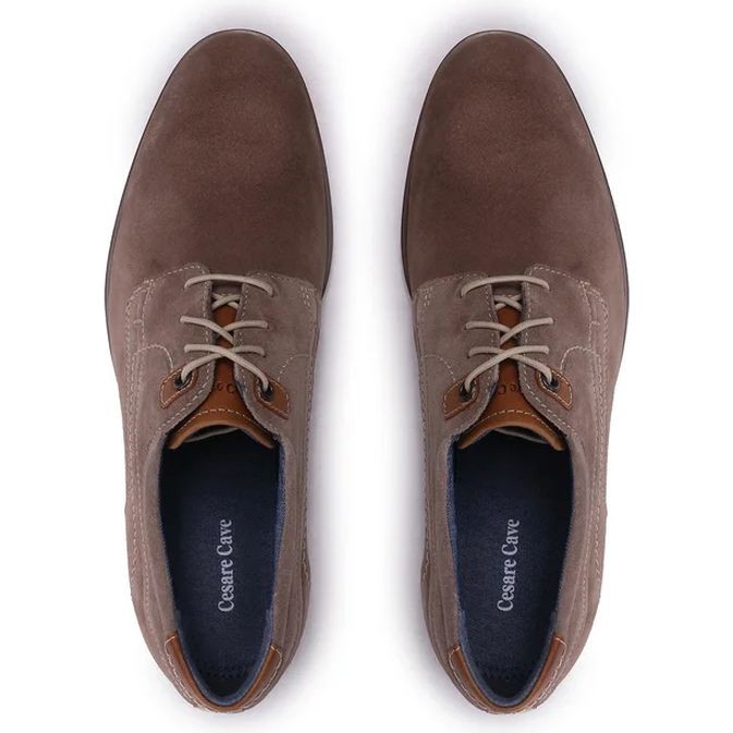 CESARE CAVE Laisvalaikio bateliai vyrams, Smėlio, SHOES 4