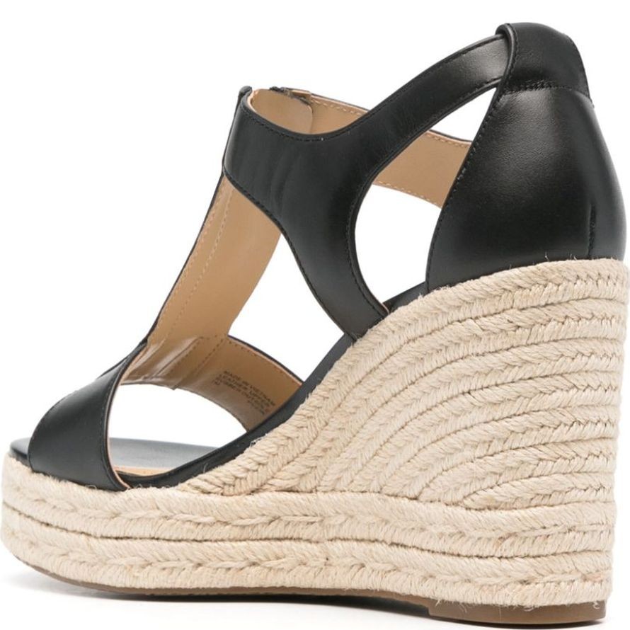 MICHAEL KORS Basutės moterims, Juoda, Berkley mid wedge 3