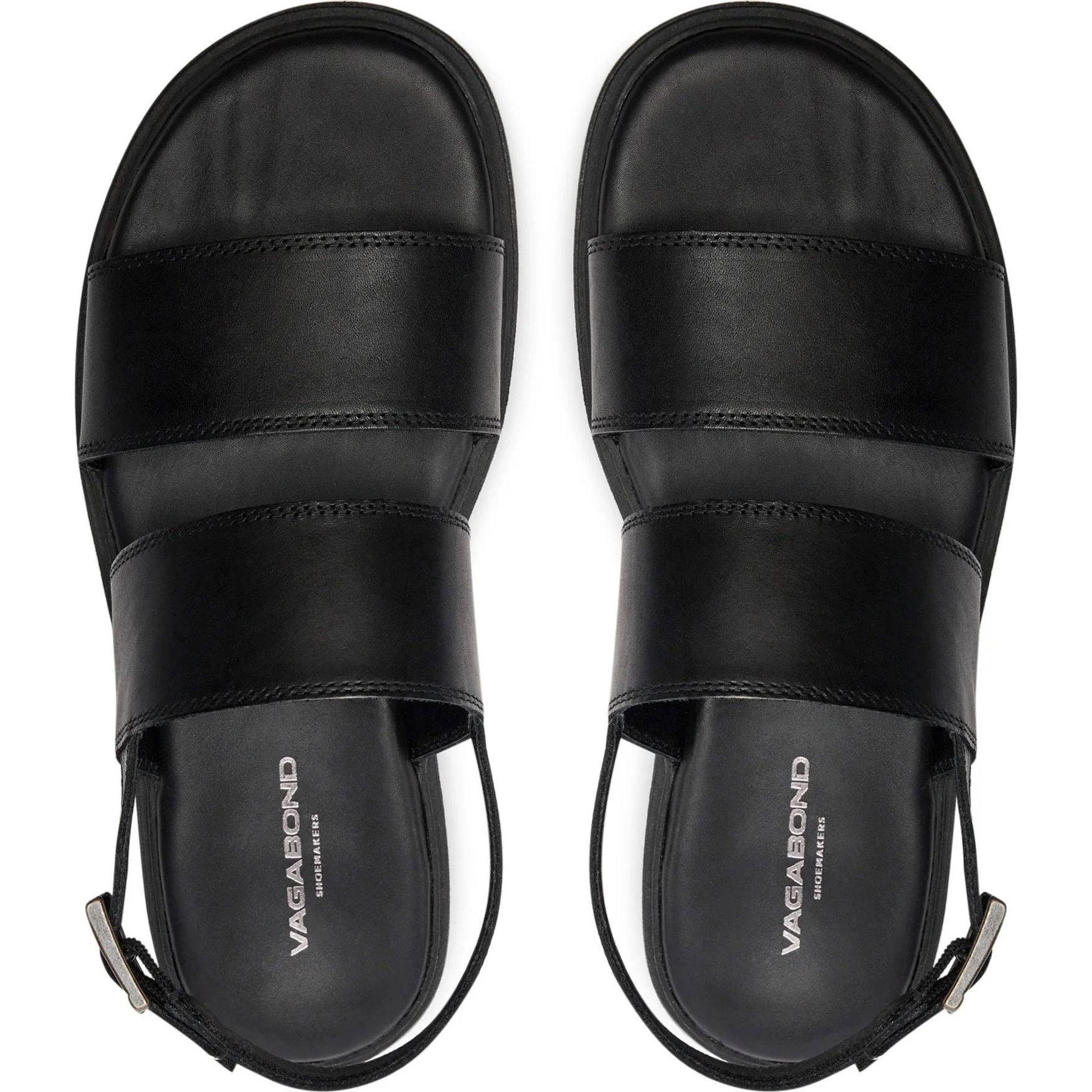 VAGABOND Basutės vyrams, Juoda, Mason sandals 4