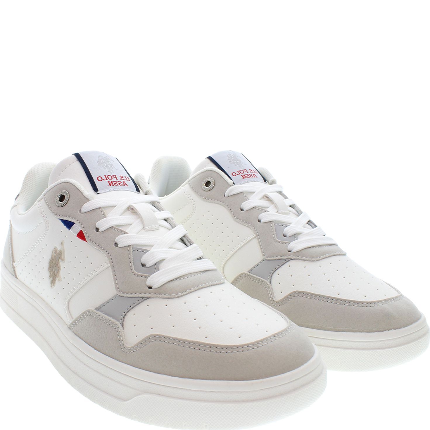 U.S.POLO Laisvalaikio bateliai vyrams, Balta, KOSMO 1