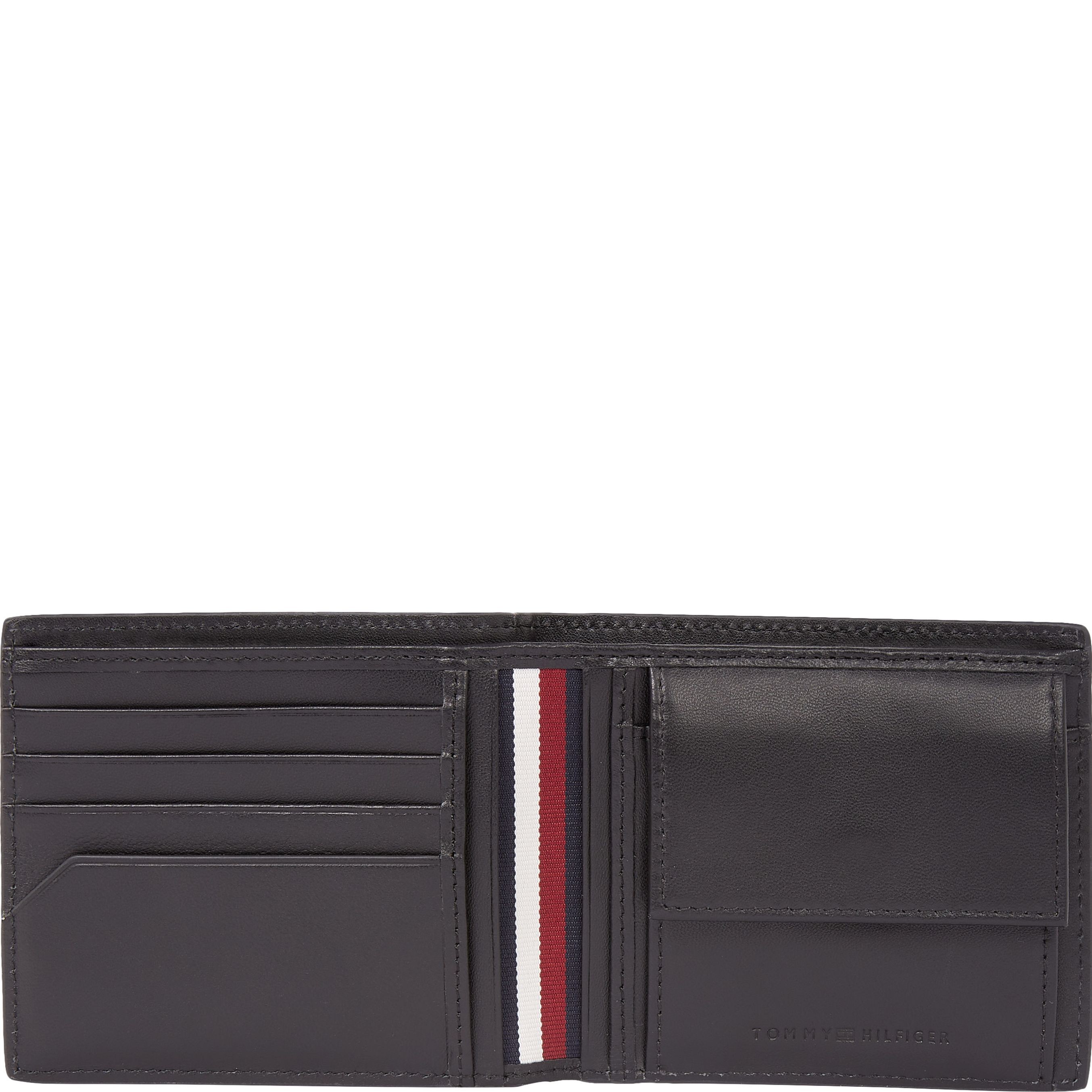 TOMMY HILFIGER Piniginė vyrams, Juoda, Casual cc and coin wallet 3