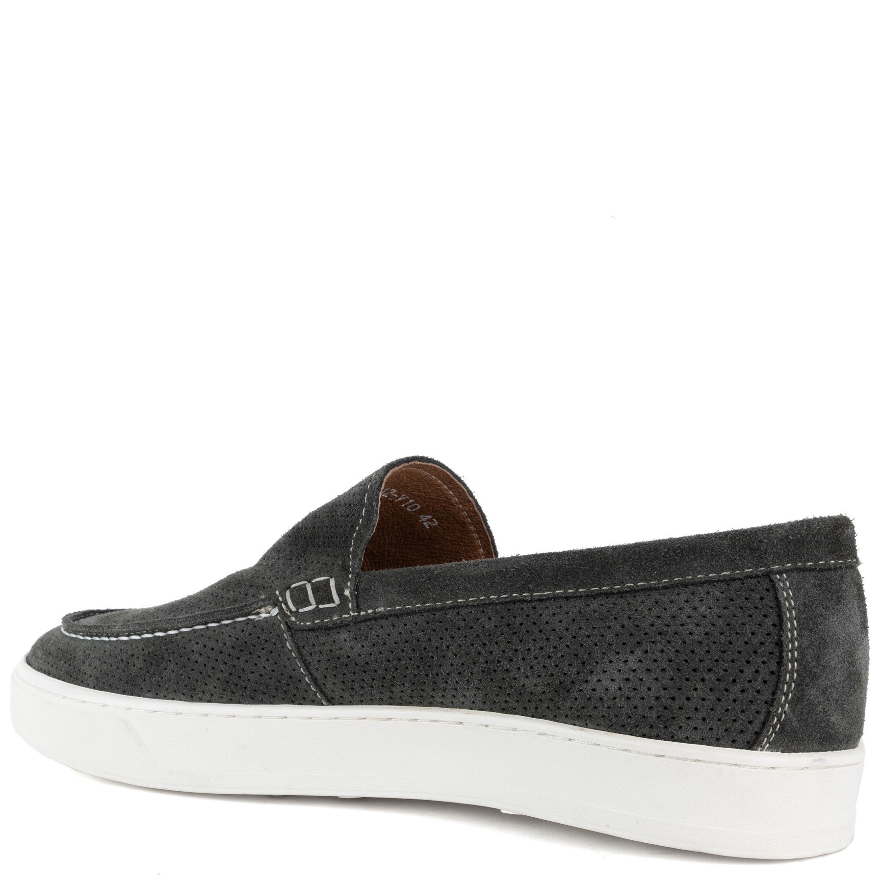 BRANDSON Mokasinai vyrams, Pilka, Mocasins 3