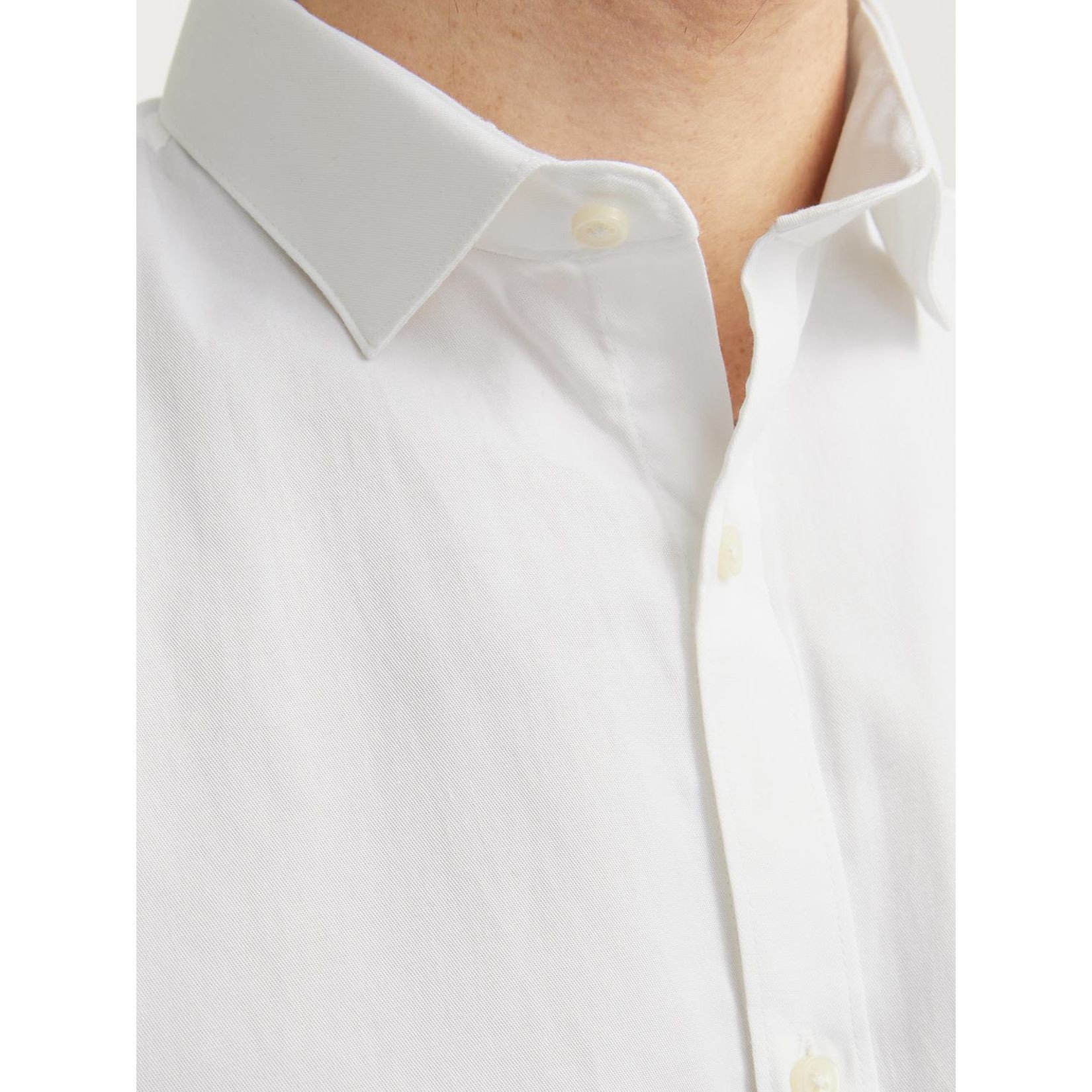 JACK & JONES Marškiniai vyrams, Balta, JPRBLACARDIFF SHIRT L/ 3