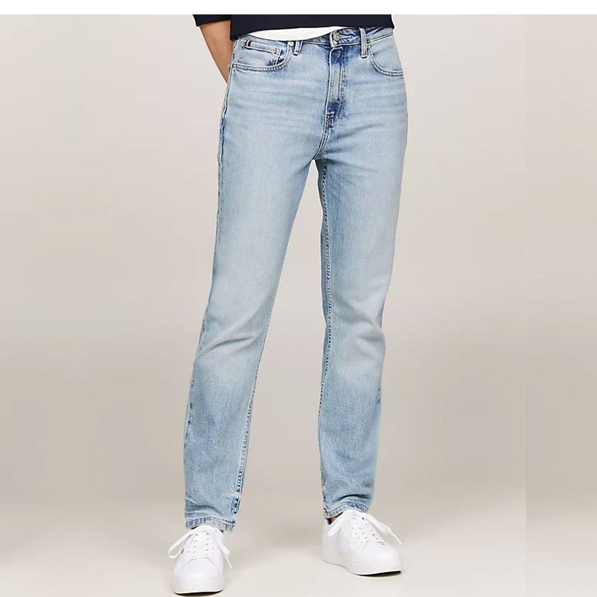 TOMMY HILFIGER Slim džinsai moterims, Mėlyna, Slim cigarette hw a ash 1