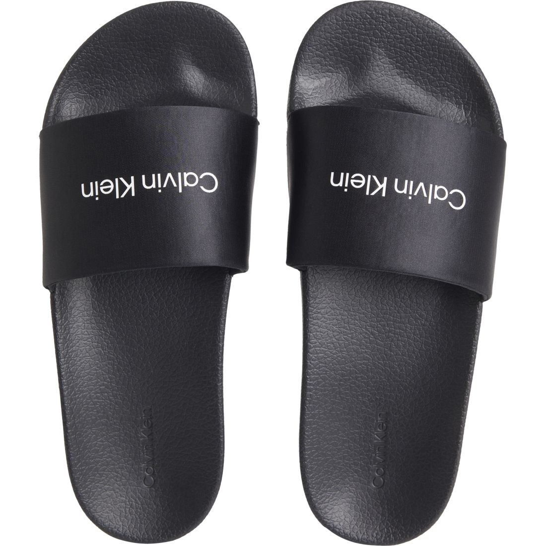 CALVIN KLEIN Šlepetės moterims, Juoda, Pool slide 4
