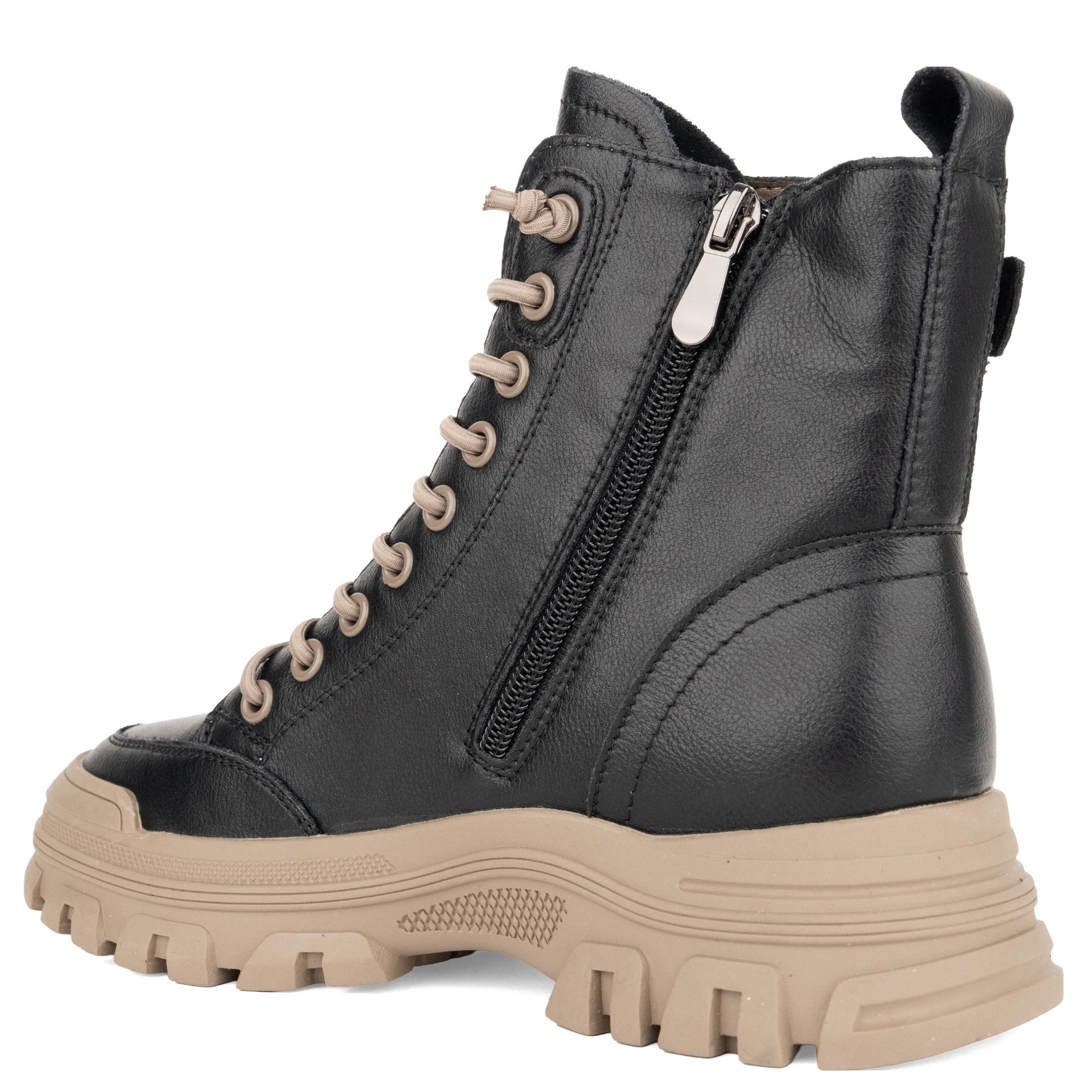 LA CONTE Aulinukai moterims, Juoda, Booties 3