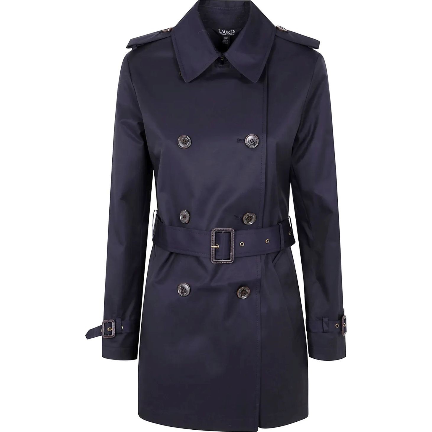 LAUREN RALPH LAUREN Paltas moterims, Mėlyna, Db blt tr30" lined coat 1