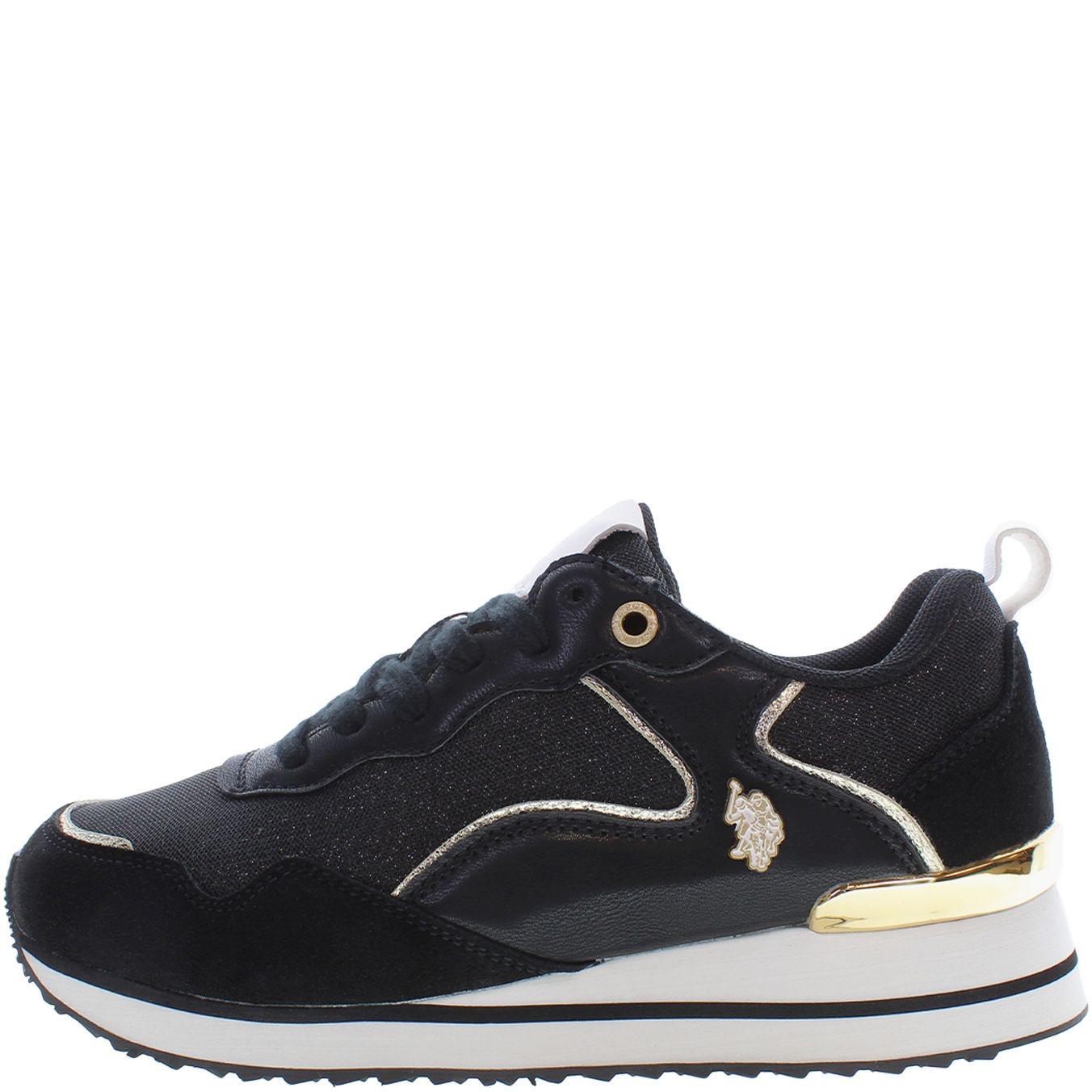 U.S.POLO Sportiniai bateliai moterims, Juoda, SPORT SHOE 7