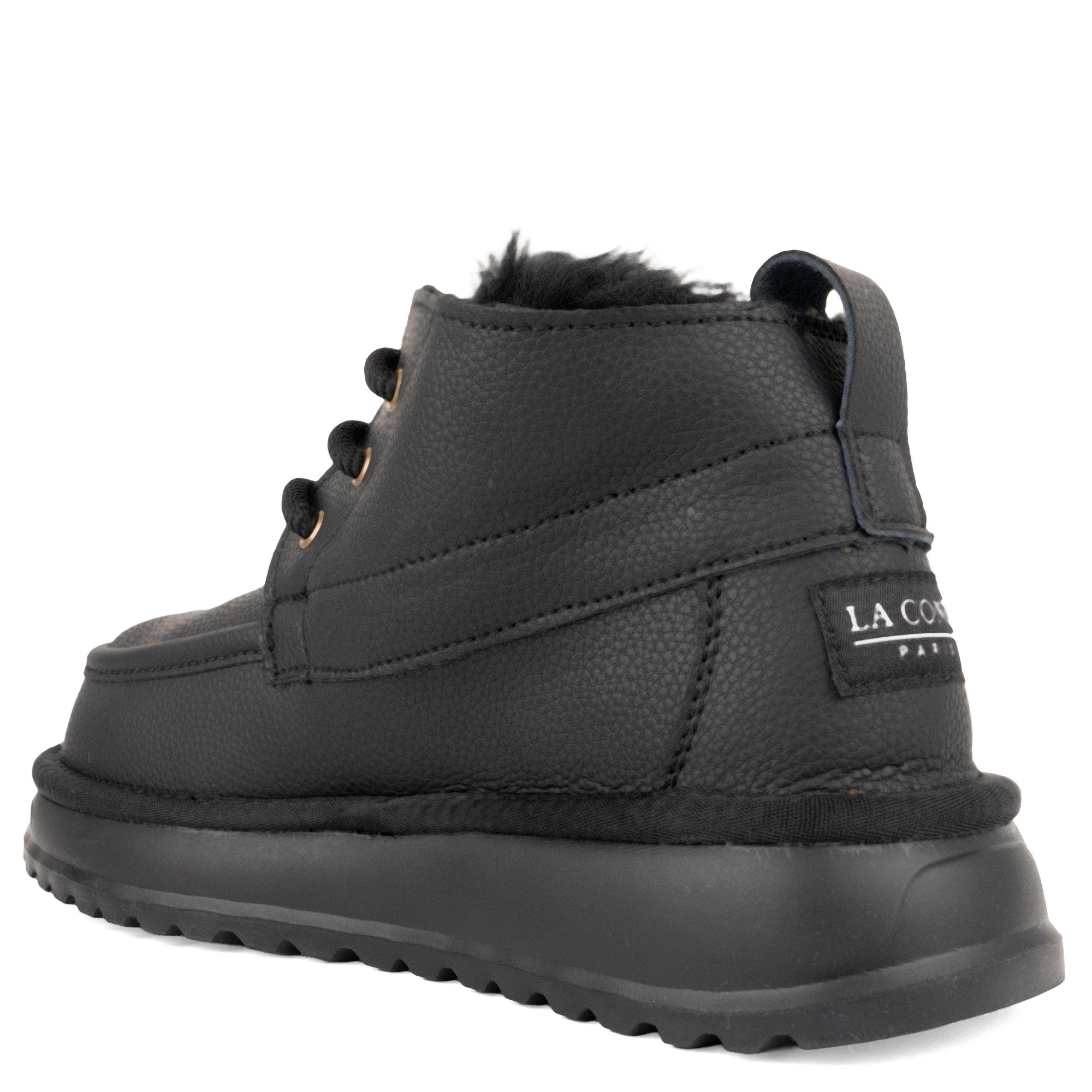 LA CONTE Pašiltinti aulinukai moterims, Juoda, warm boots 3