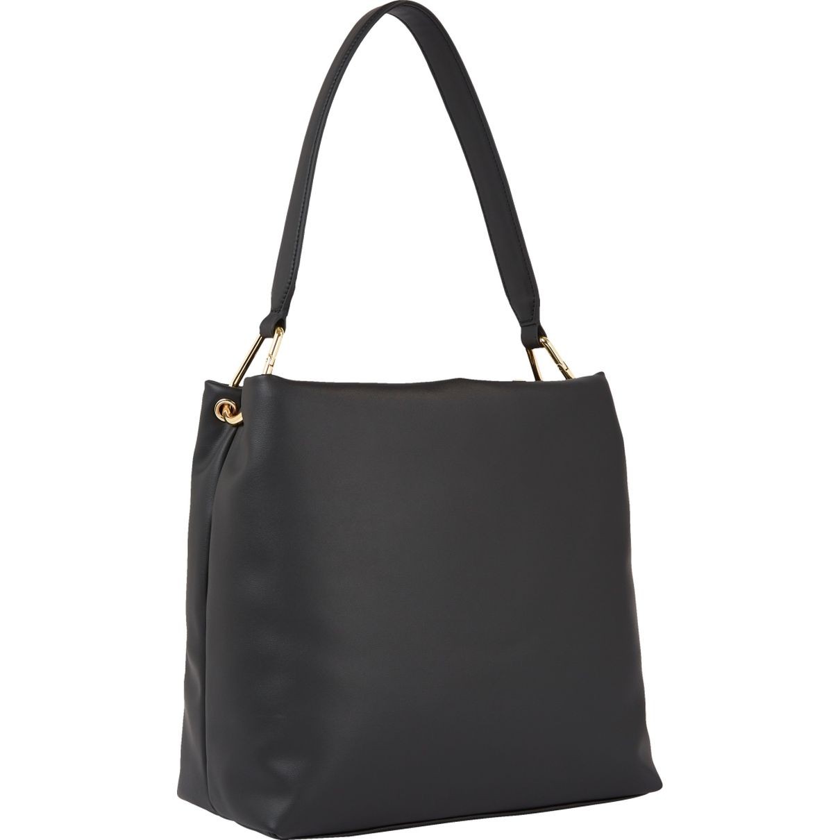 TOMMY HILFIGER Rankinė per petį moterims, Juoda, Soft bucket 2