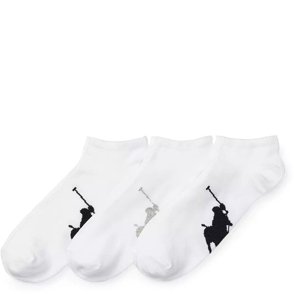 POLO RALPH LAUREN Kojinės vyrams, Balta, 3 pack socks