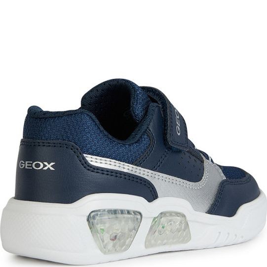 GEOX Laisvalaikio bateliai berniukams, Mėlyna, Illuminus sneakers 4